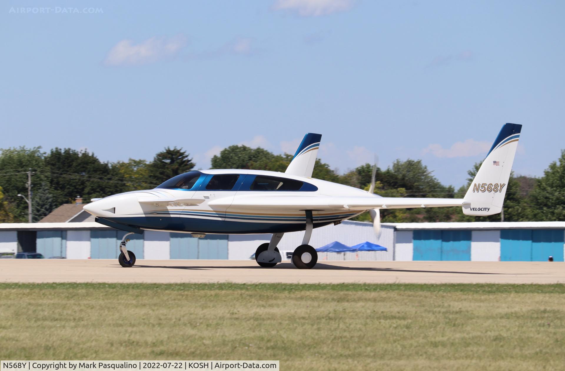 N568Y, 2007 Velocity Velocity XL RG-5 C/N 3RX083, Velocity XL RG-5