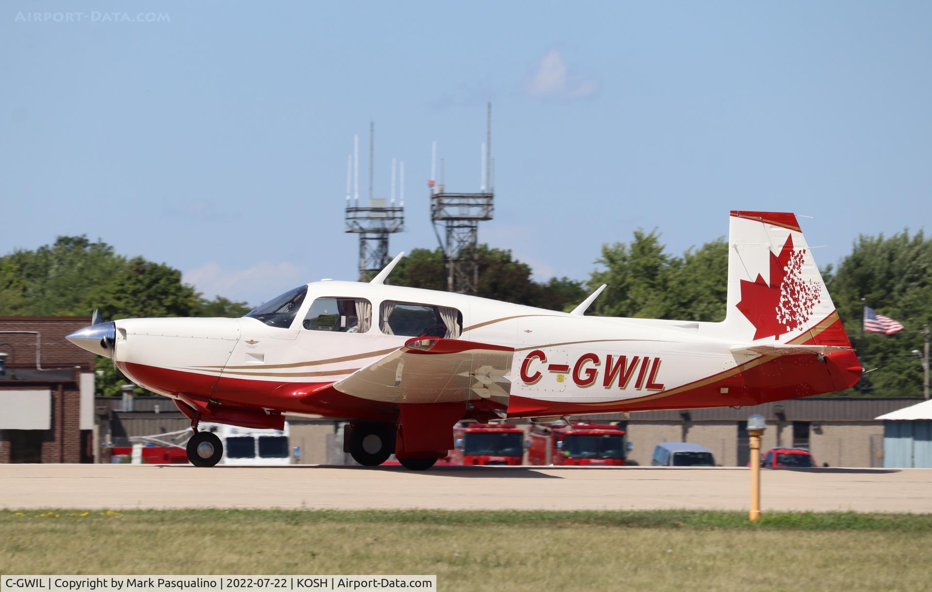 C-GWIL, 1981 Mooney M20K C/N 25-0592, Mooney M20K