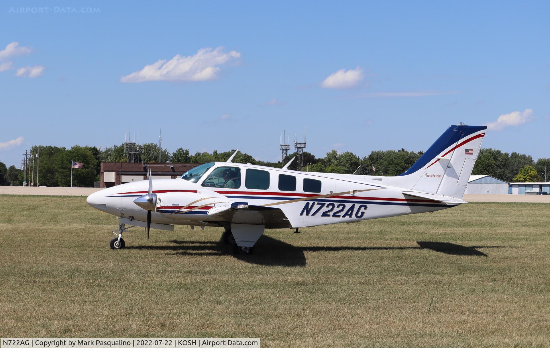 N722AG, 1977 Beech 58 Baron C/N TH-799, Beech 58