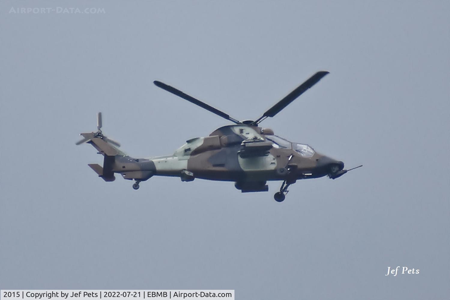 2015, Eurocopter EC-665 Tigre HAP C/N 2015, At Melsbroek AB.