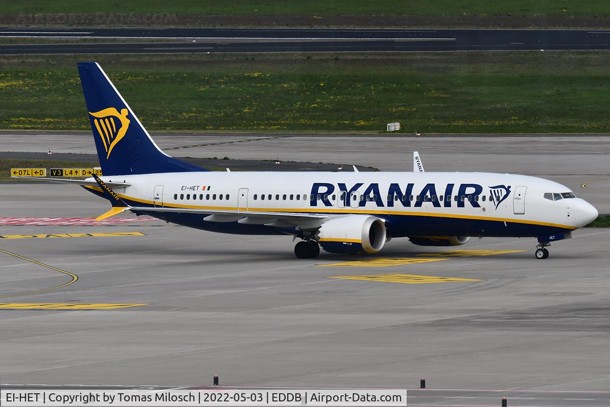 EI-HET, 2020 Boeing 737-8-200 MAX C/N 62310, 