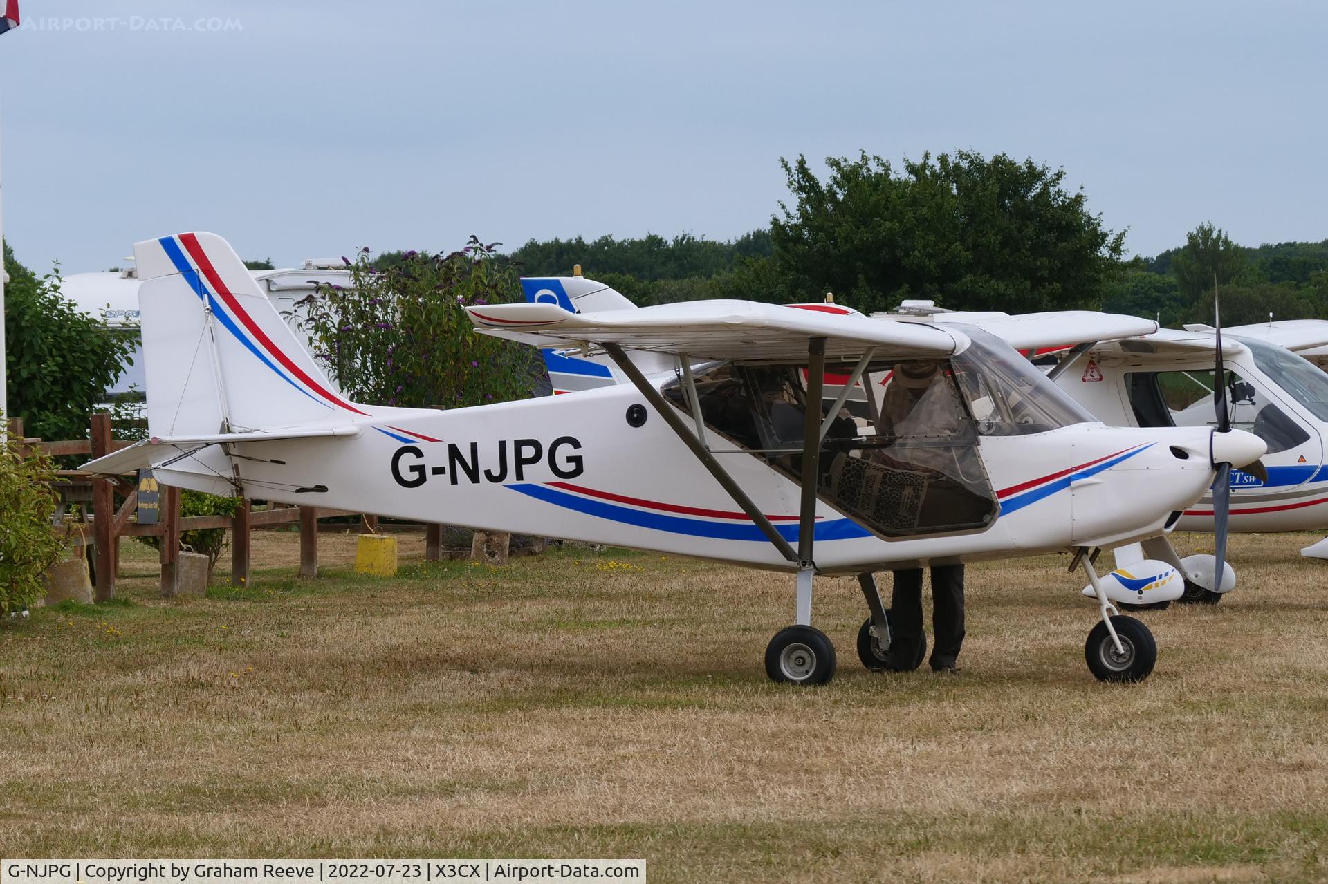 G-NJPG, 2013 Best Off Skyranger Nynja 912S(1) C/N BMAA/HB/636, Parked at Northrepps.