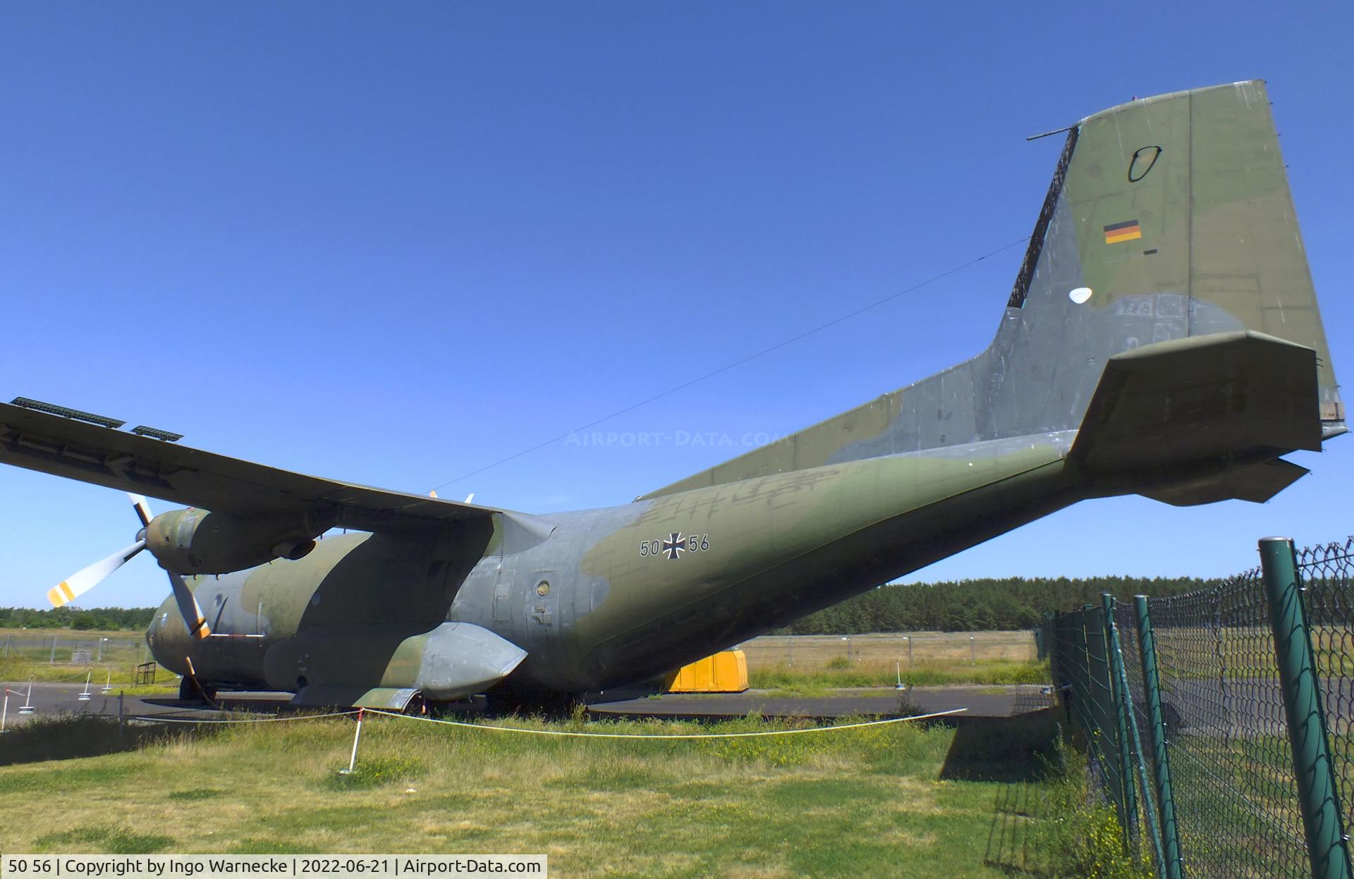 50 56, Transall C-160D C/N D78, Transall C-160D at the MHM Berlin-Gatow (aka Luftwaffenmuseum, German Air Force Museum)