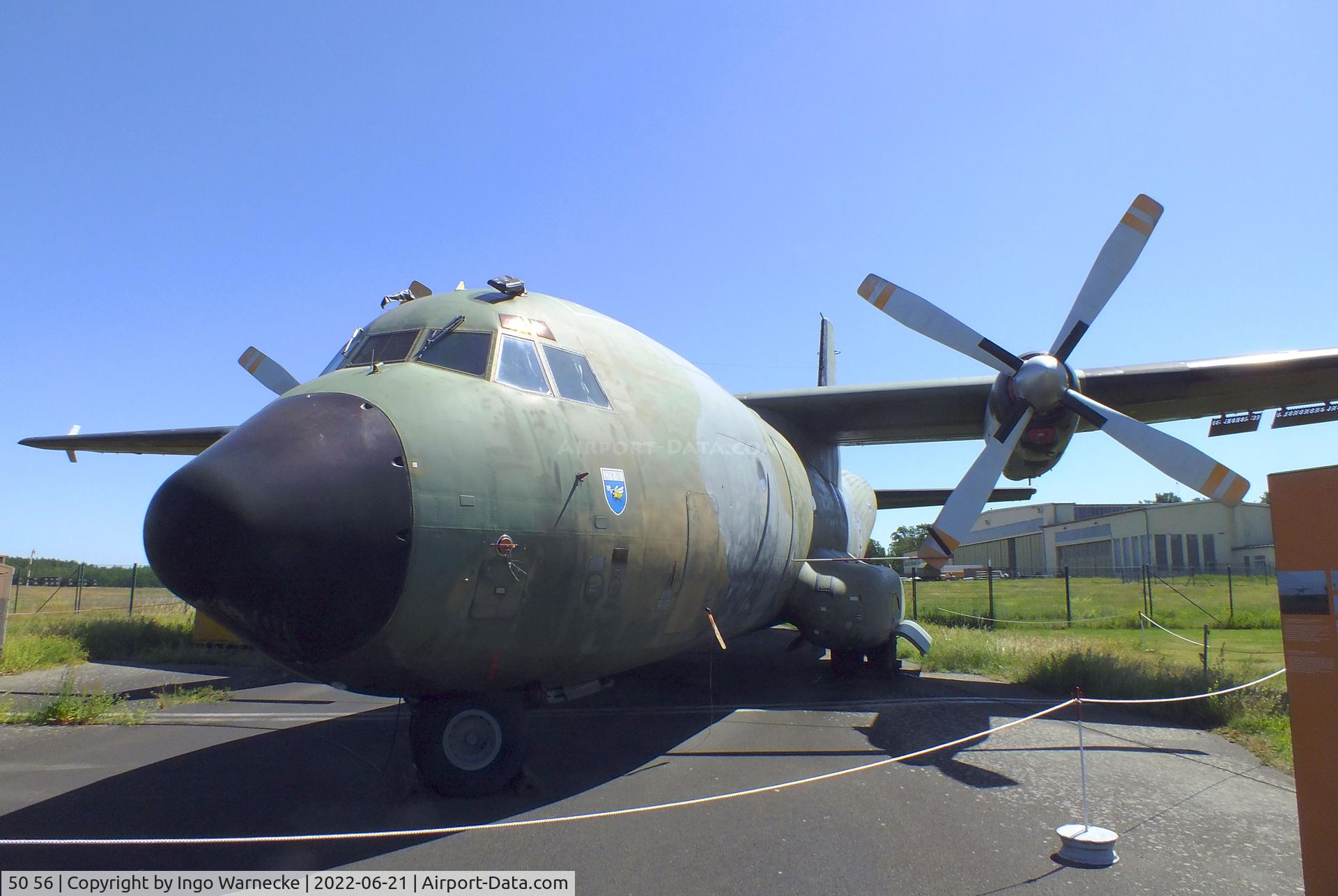 50 56, Transall C-160D C/N D78, Transall C-160D at the MHM Berlin-Gatow (aka Luftwaffenmuseum, German Air Force Museum)