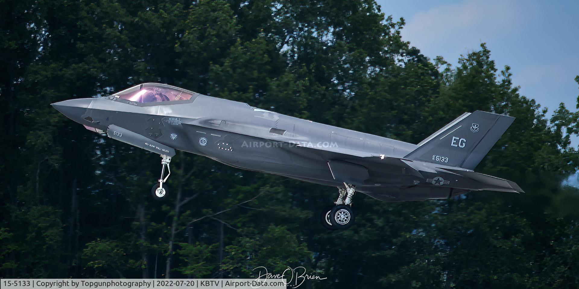 15-5133, 2015 Lockheed Martin F-35A Lightning II C/N AF-124, GOLD02 over the numbers
