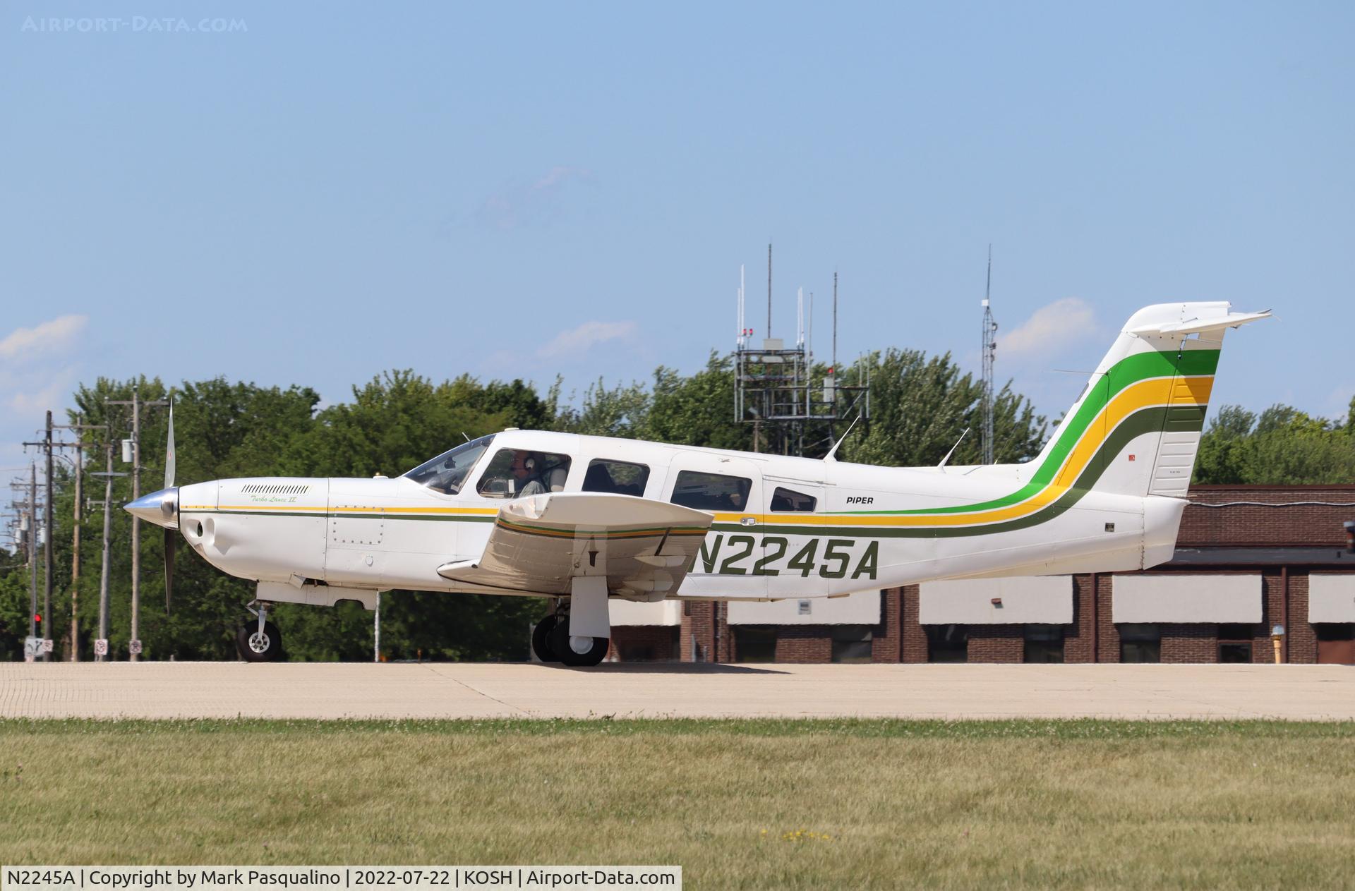 N2245A, 1978 Piper PA-32RT-300T Turbo Lance II C/N 32R-7887285, Piper PA-32RT-300T