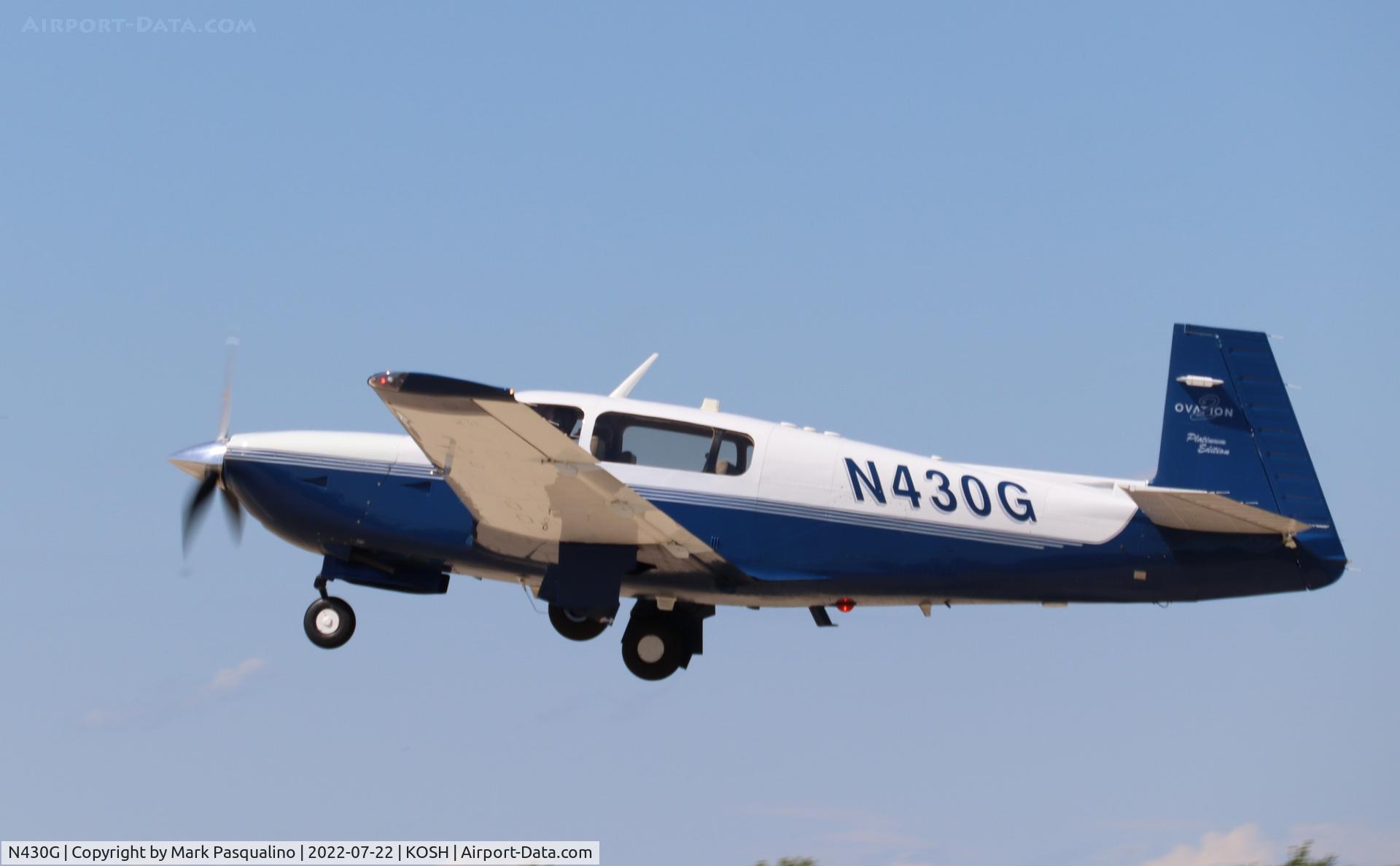 N430G, 2001 Mooney M20R Ovation C/N 29-0263, Mooney M20R