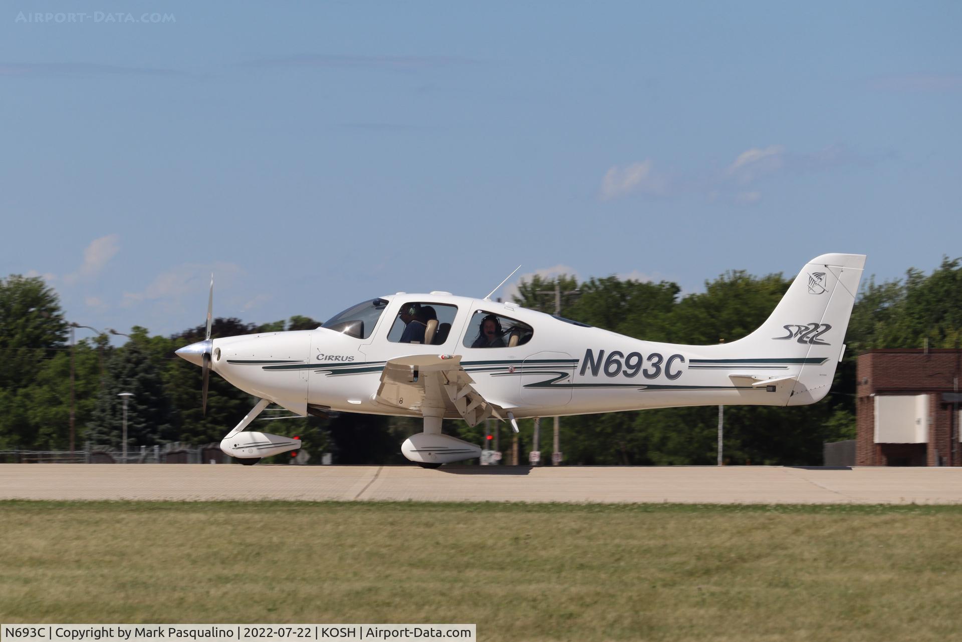 N693C, 2002 Cirrus SR22 C/N 0438, Cirrus SR22