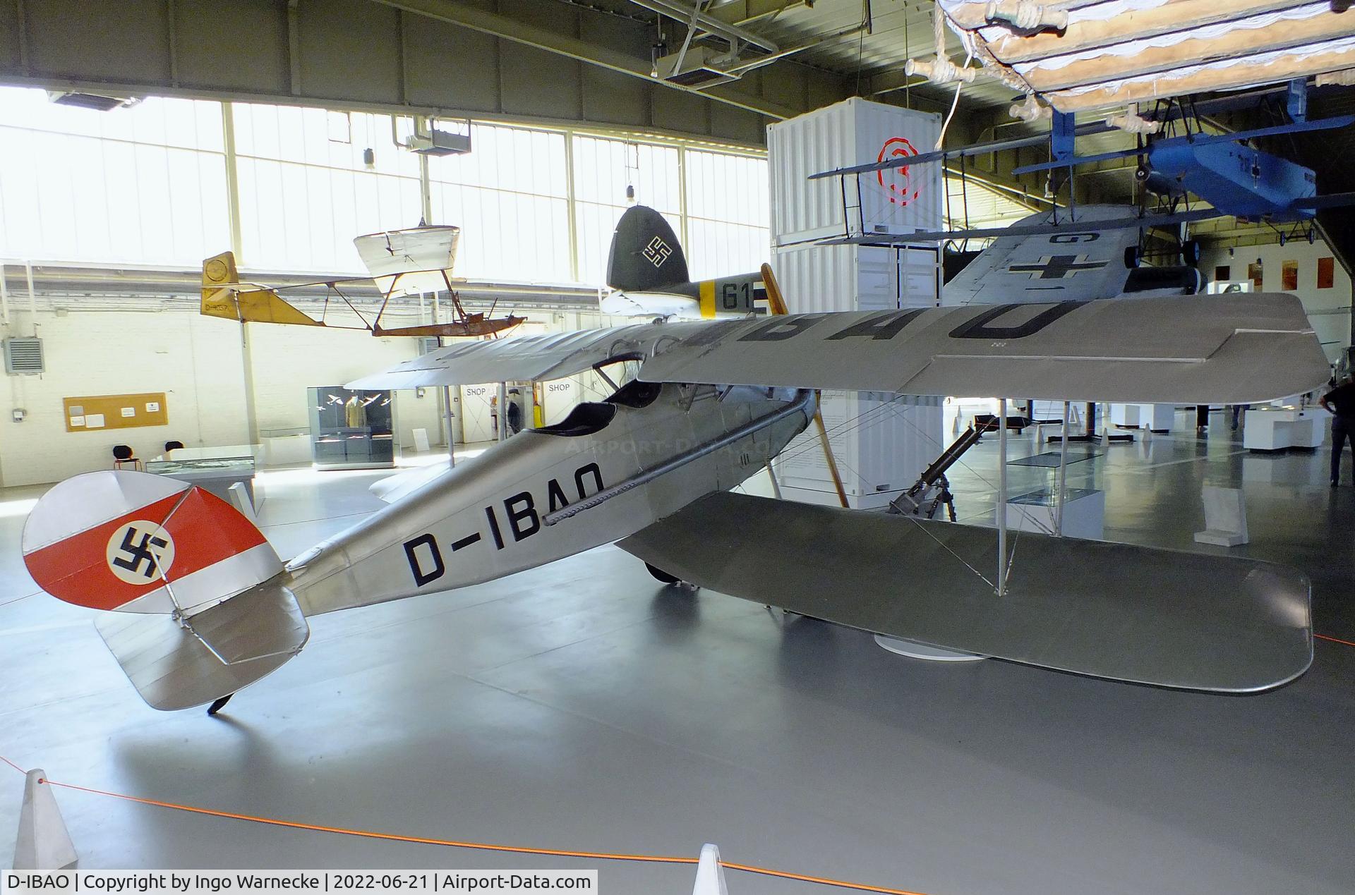 D-IBAO, Halberstadt CL.IV C/N 4205, Halberstadt CL IV civil conversion at the MHM Berlin-Gatow (aka Luftwaffenmuseum, German Air Force Museum)
