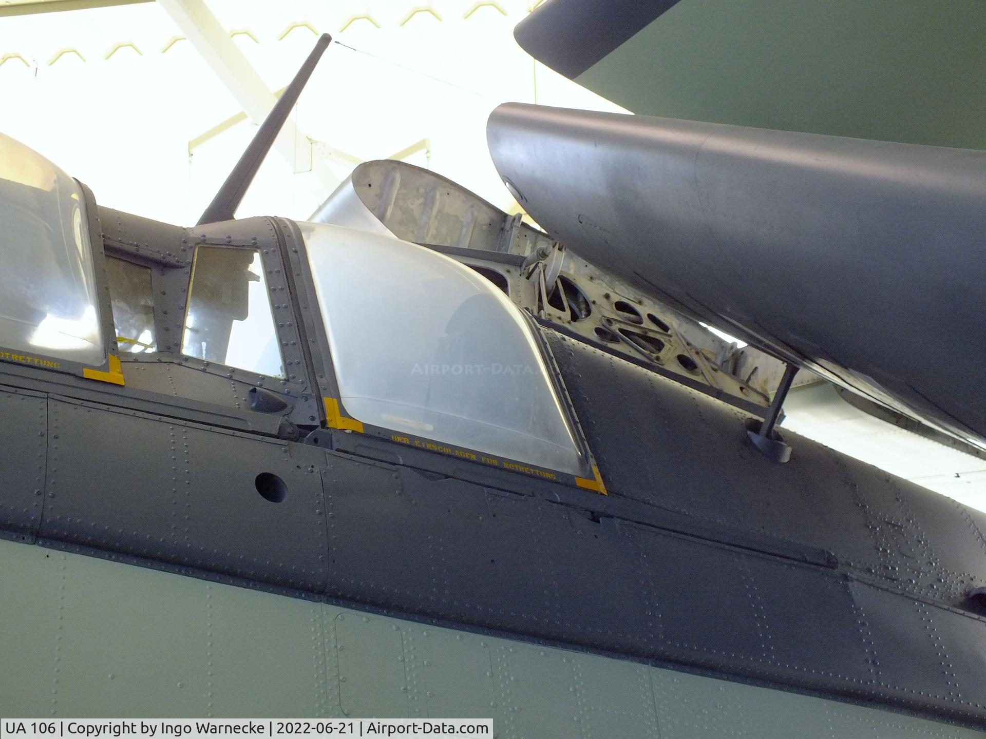 UA 106, Fairey Gannet AS.4 C/N F9391, Fairey Gannet AS4 at the MHM Berlin-Gatow (aka Luftwaffenmuseum, German Air Force Museum)