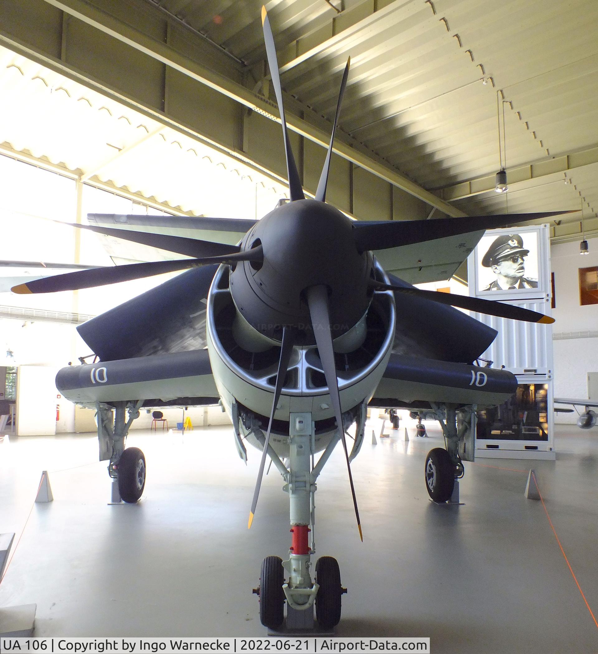 UA 106, Fairey Gannet AS.4 C/N F9391, Fairey Gannet AS4 at the MHM Berlin-Gatow (aka Luftwaffenmuseum, German Air Force Museum)