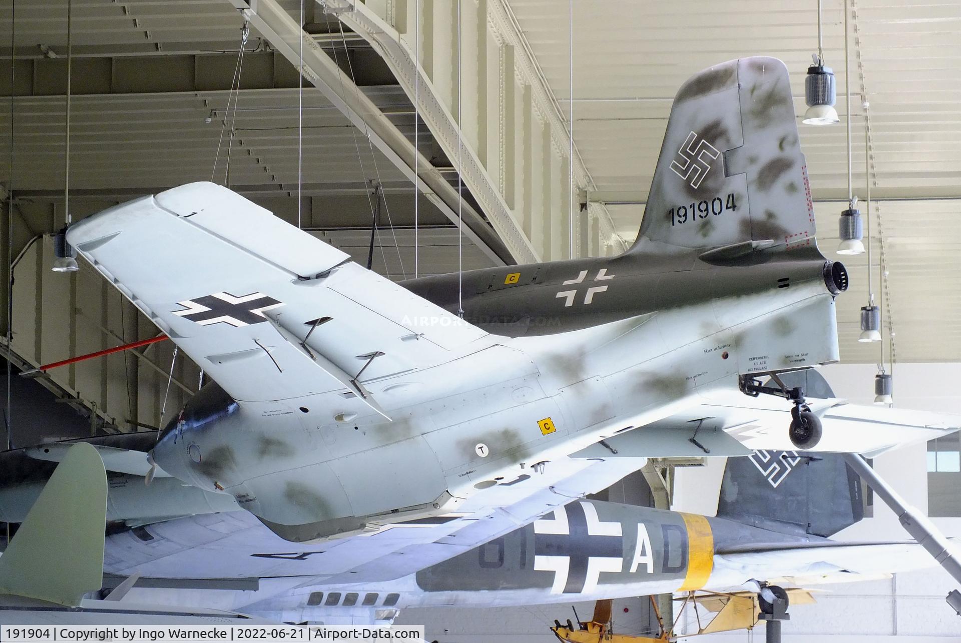 191904, Messerschmitt Me-163B-1a Komet C/N 191904, Messerschmitt Me 163B-1A Komet at the MHM Berlin-Gatow (aka Luftwaffenmuseum, German Air Force Museum)