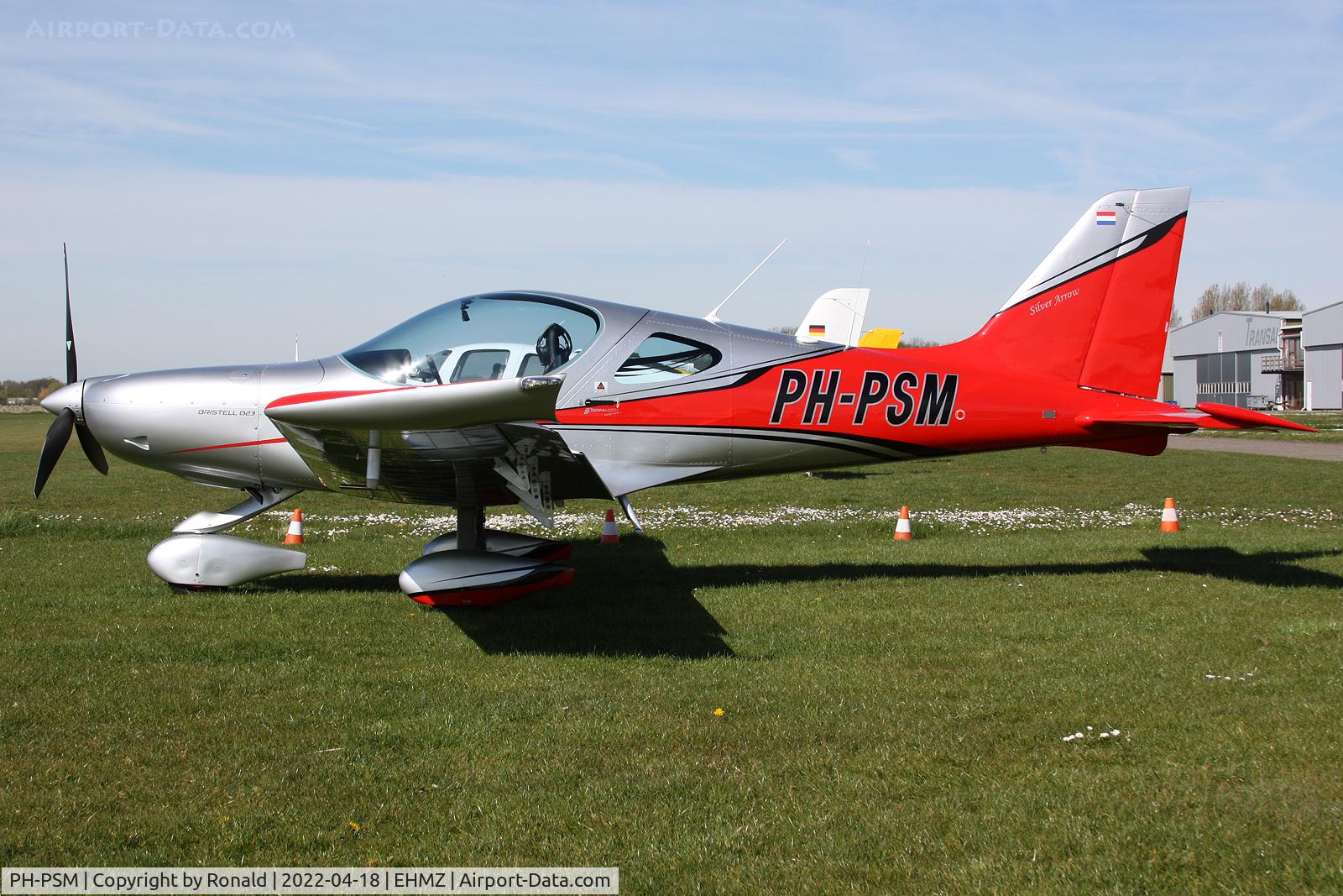 PH-PSM, BRM Aero Bristell B23 C/N 021, ar ehmz