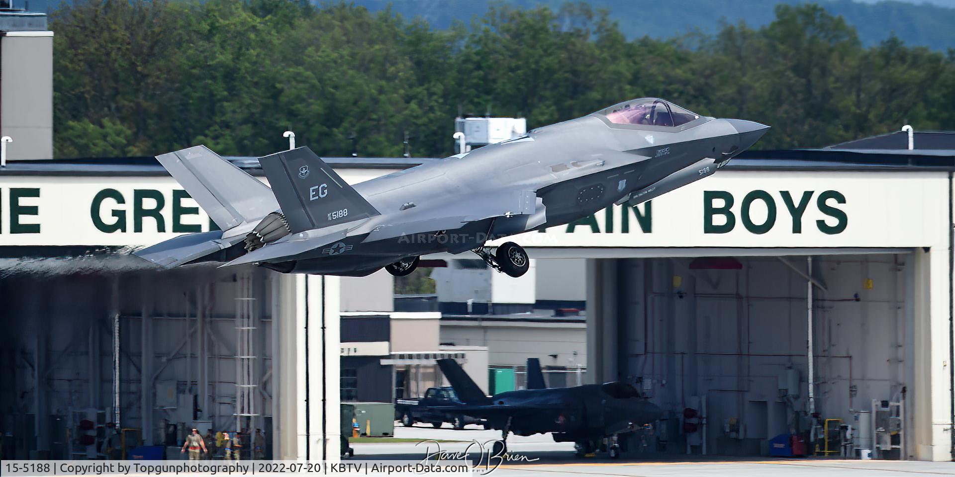 15-5188, Lockheed Martin F-35A Lightning II C/N AF-163, HUSKY01 busting out on his afternoon sortie