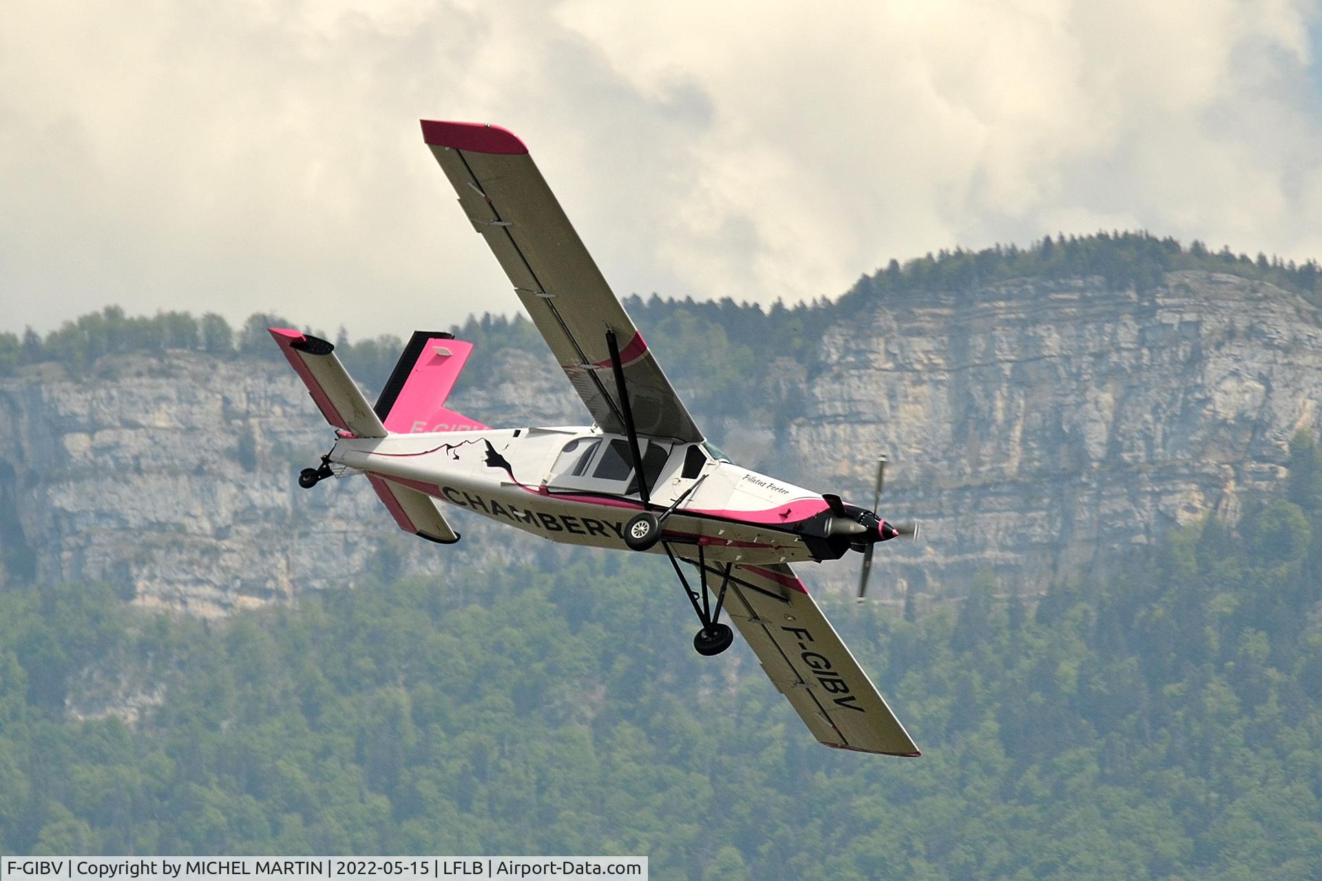 F-GIBV, Pilatus PC-6/B2-H2 C/N 651, Nouvelle deco, après G.V.