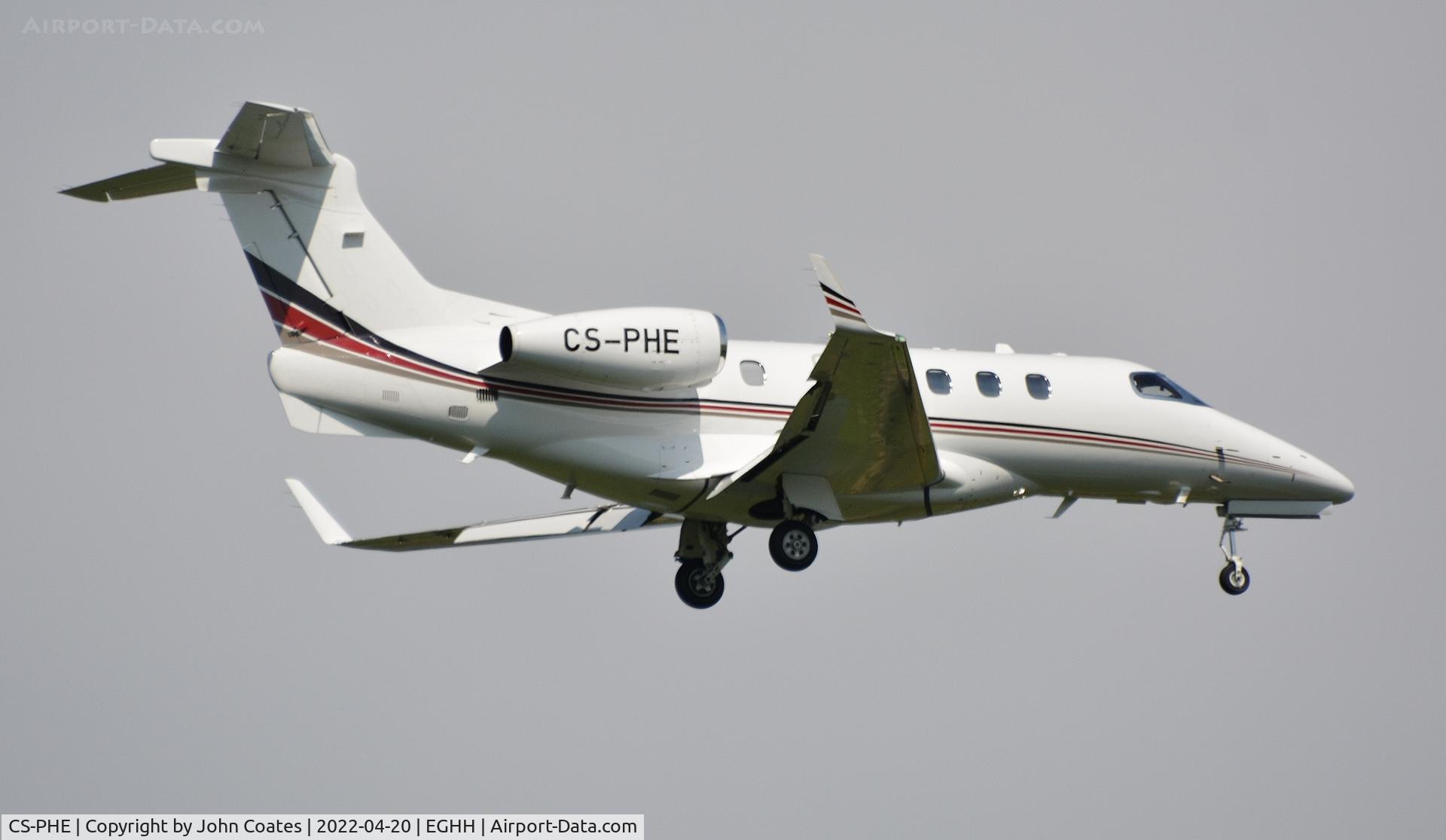 CS-PHE, 2015 Embraer EMB-500 Phenom 100 C/N 50500252, Approach to 08