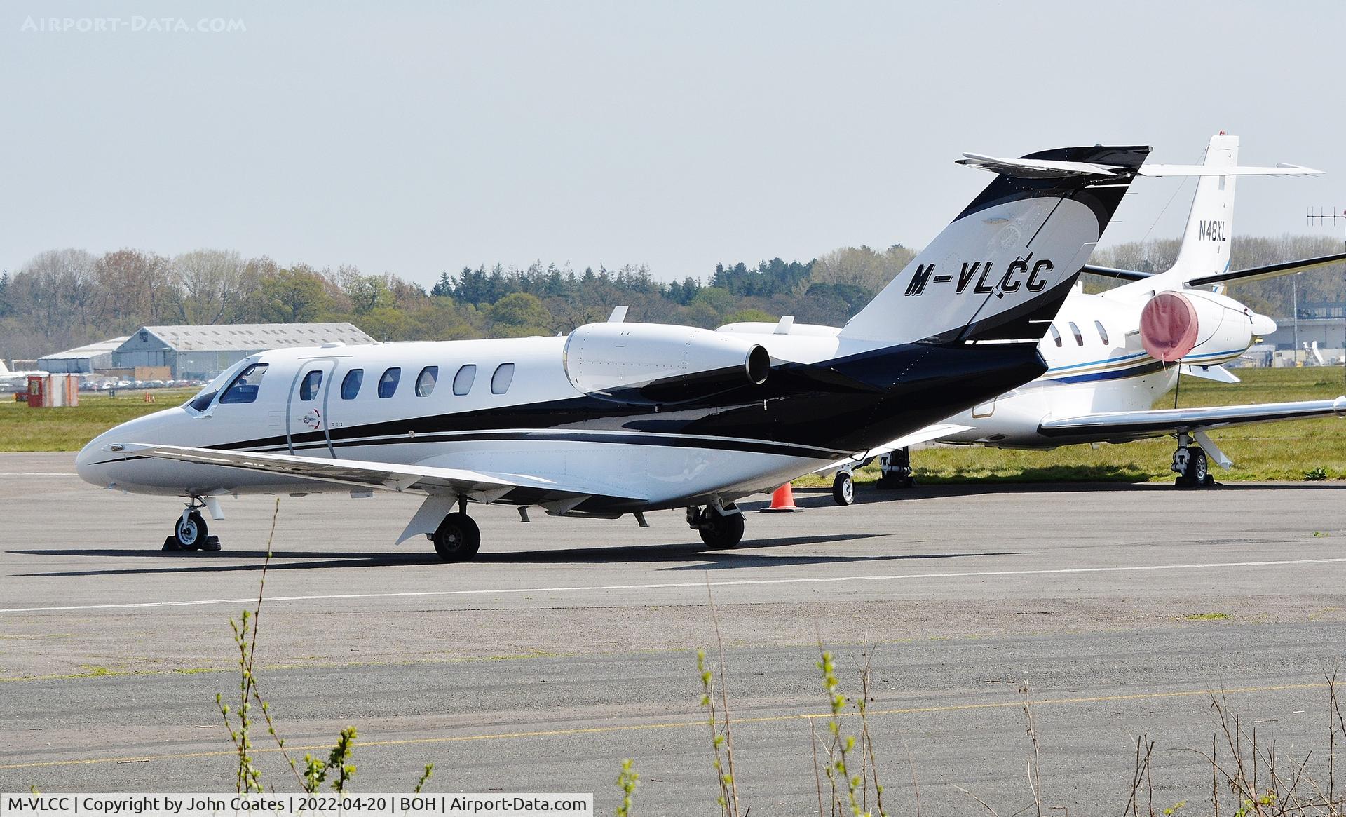 M-VLCC, 2010 Cessna 525A CitationJet CJ2+ C/N 525A-0468, Parked at Technicair