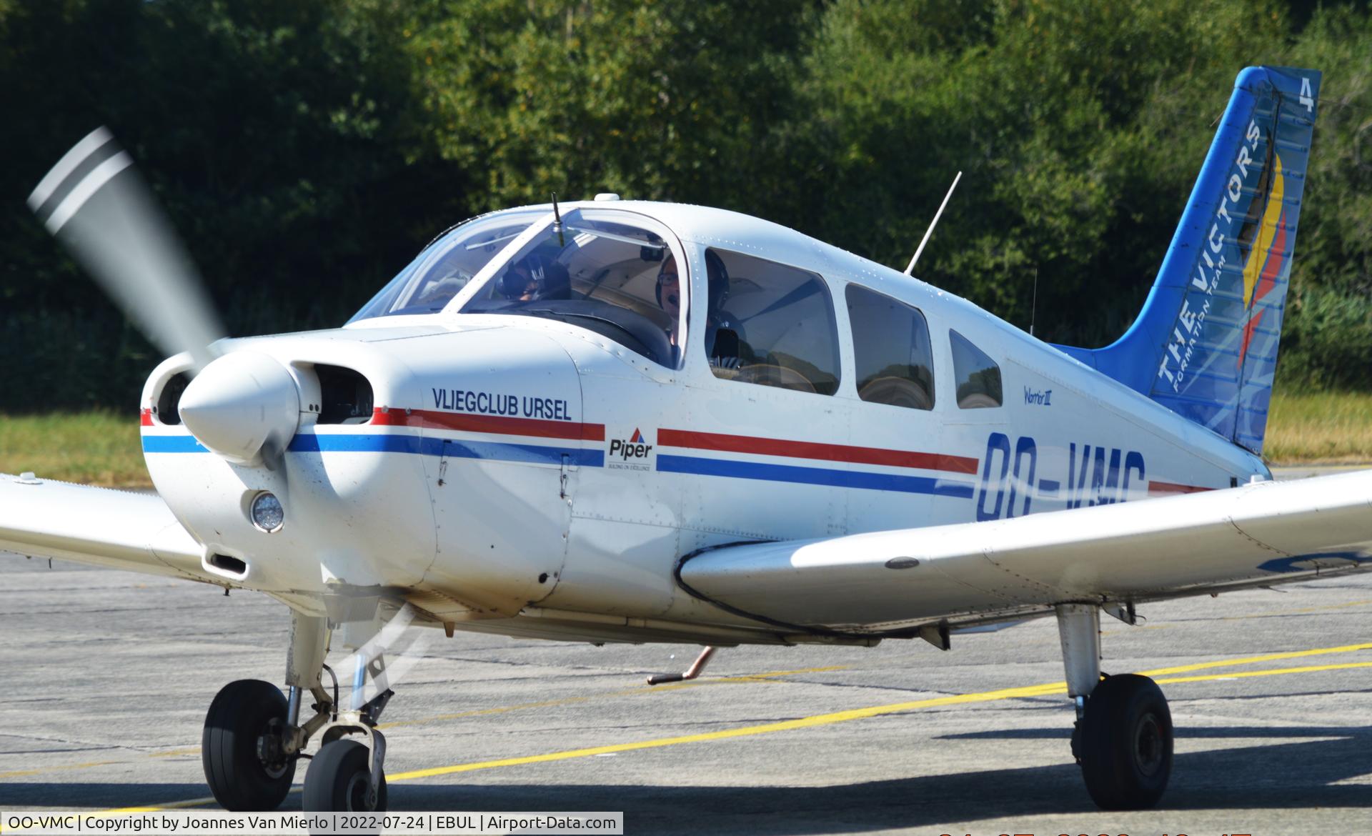 OO-VMC, 1996 Piper PA-28-161 C/N 2842016, Ursel