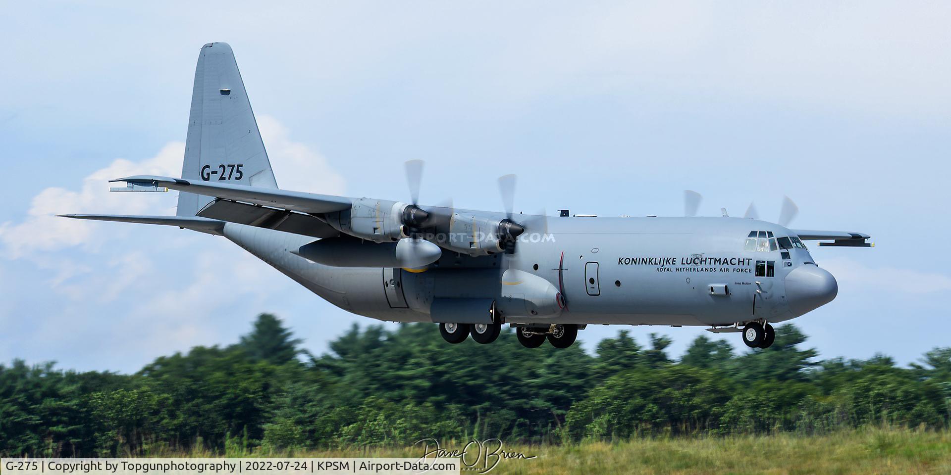G-275, 1993 Lockheed C-130H-30 Hercules C/N 382-5275, RNAF-32 landing RW16