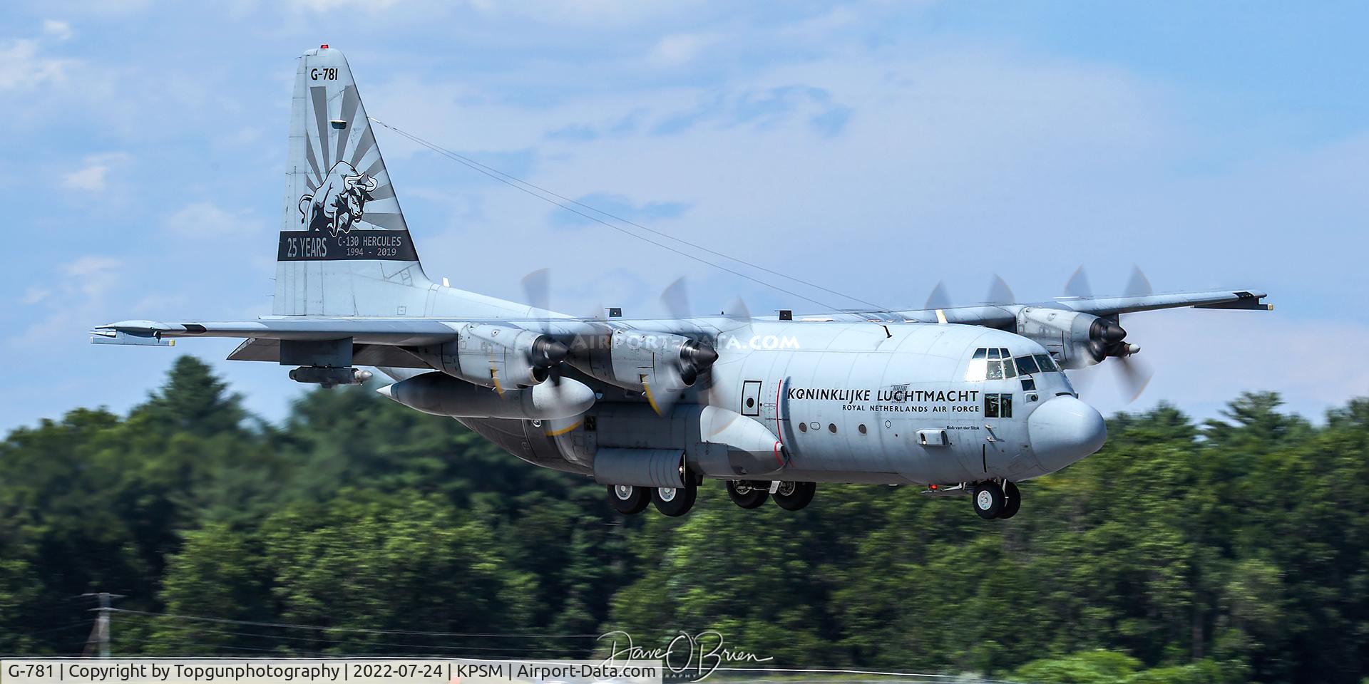 G-781, Lockheed C-130H Hercules C/N 382-4781, NAF34