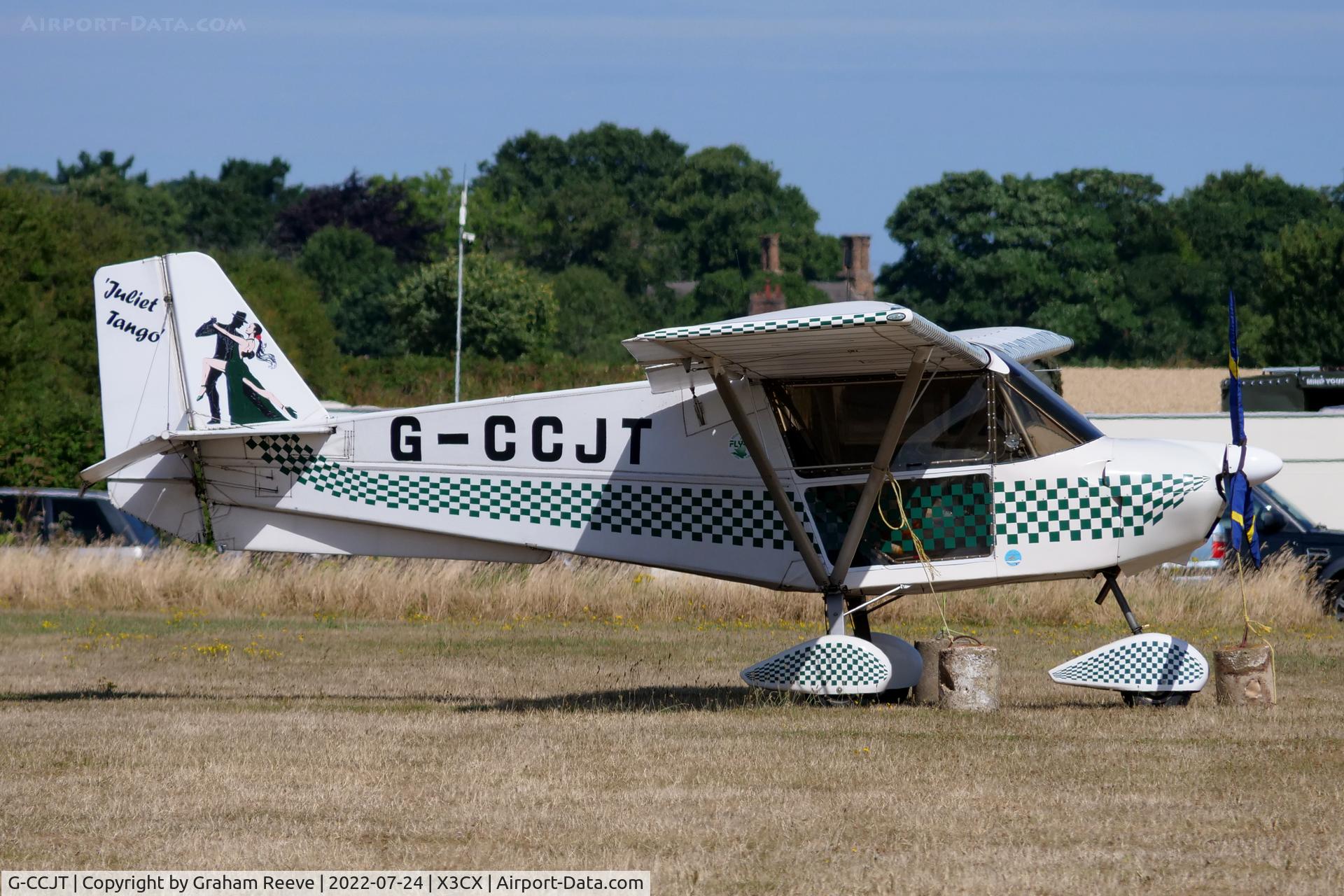 G-CCJT, 2004 Best Off Skyranger 912(2) C/N BMAA/HB/300, Parked at Northrepps.
