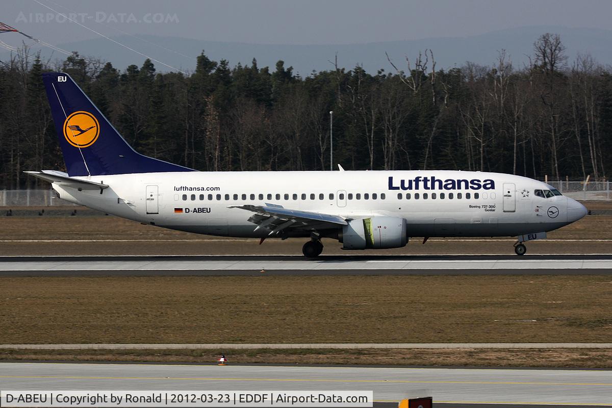 D-ABEU, 1995 Boeing 737-330 C/N 27904, at fra