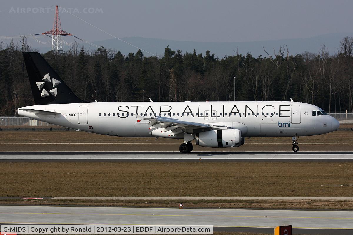 G-MIDS, 2001 Airbus A320-232 C/N 1424, at fra