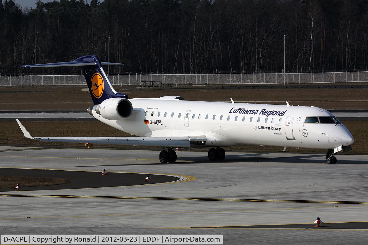 D-ACPL, 2002 Canadair CRJ-701ER (CL-600-2C10) Regional Jet C/N 10076, at fra