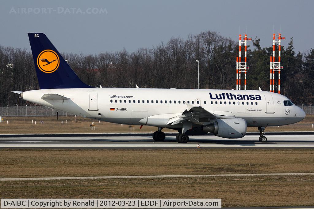 D-AIBC, 2010 Airbus A319-112 C/N 4332, at fra