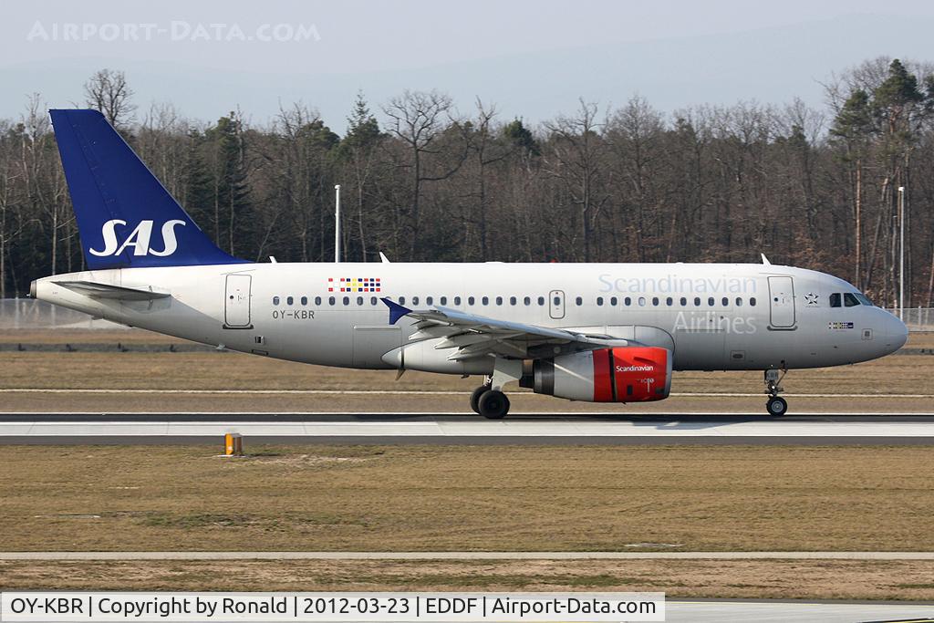 OY-KBR, 2007 Airbus A319-132 C/N 3231, at fra