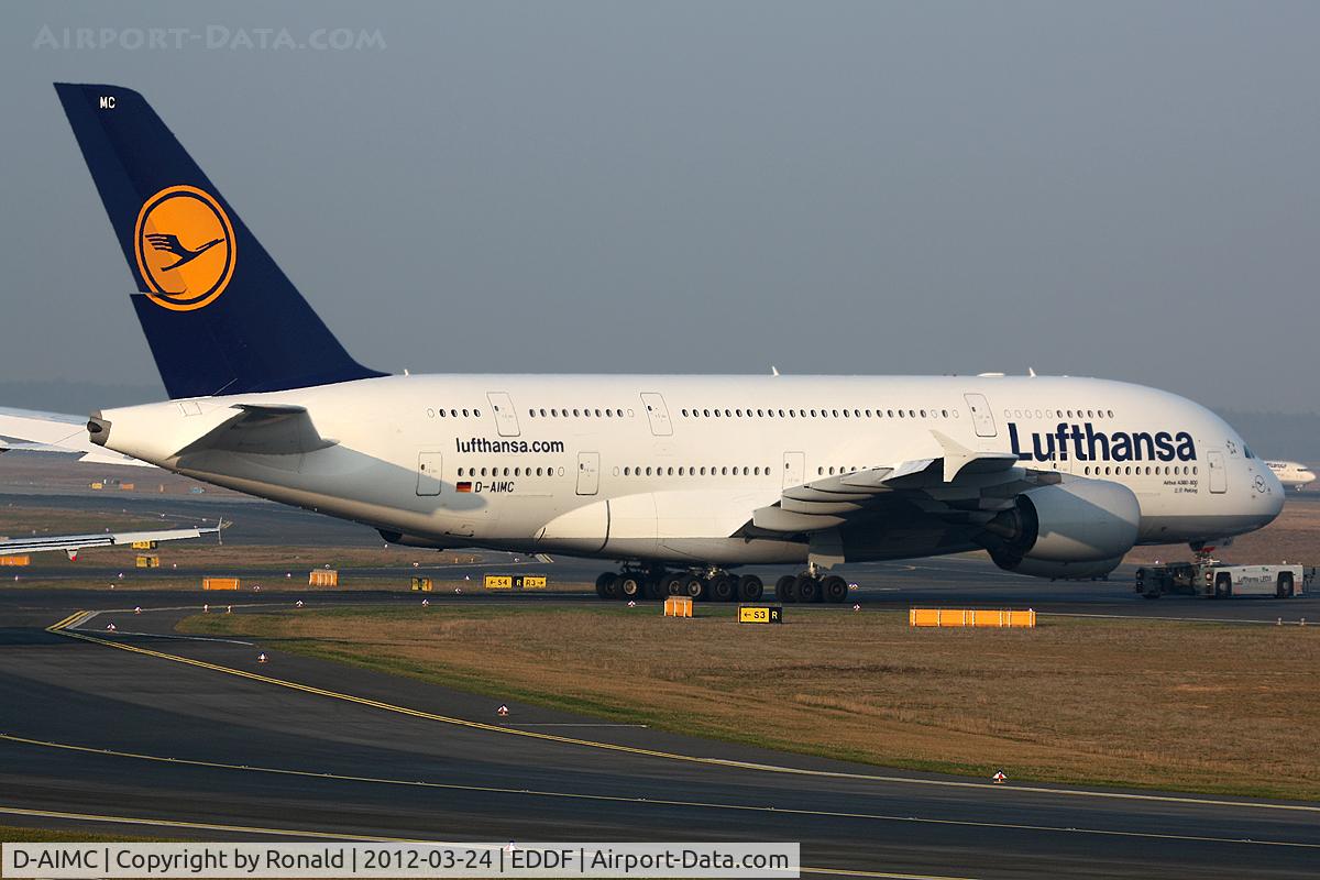 D-AIMC, 2010 Airbus A380-841 C/N 044, at fra