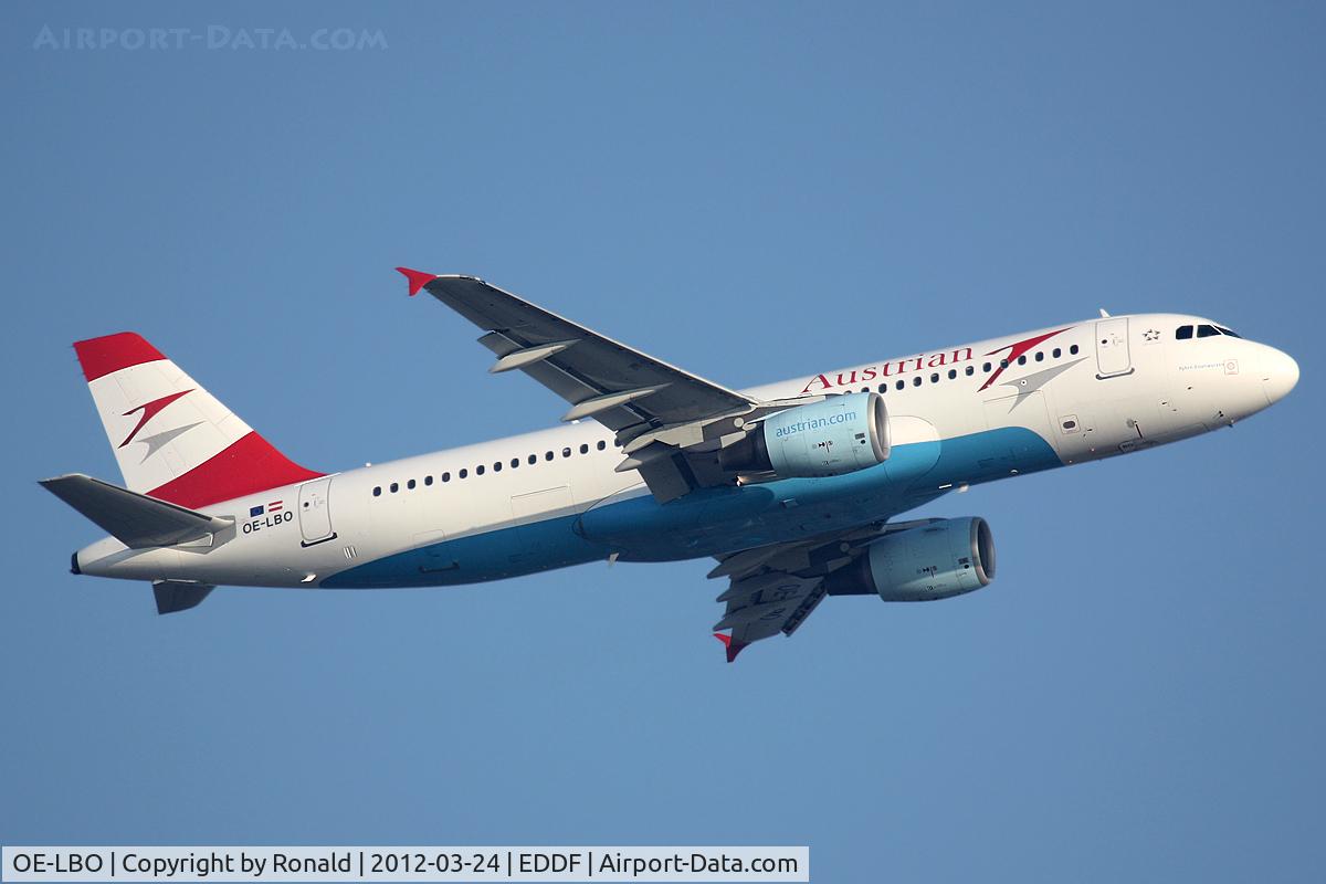 OE-LBO, 1998 Airbus A320-214 C/N 776, at fra