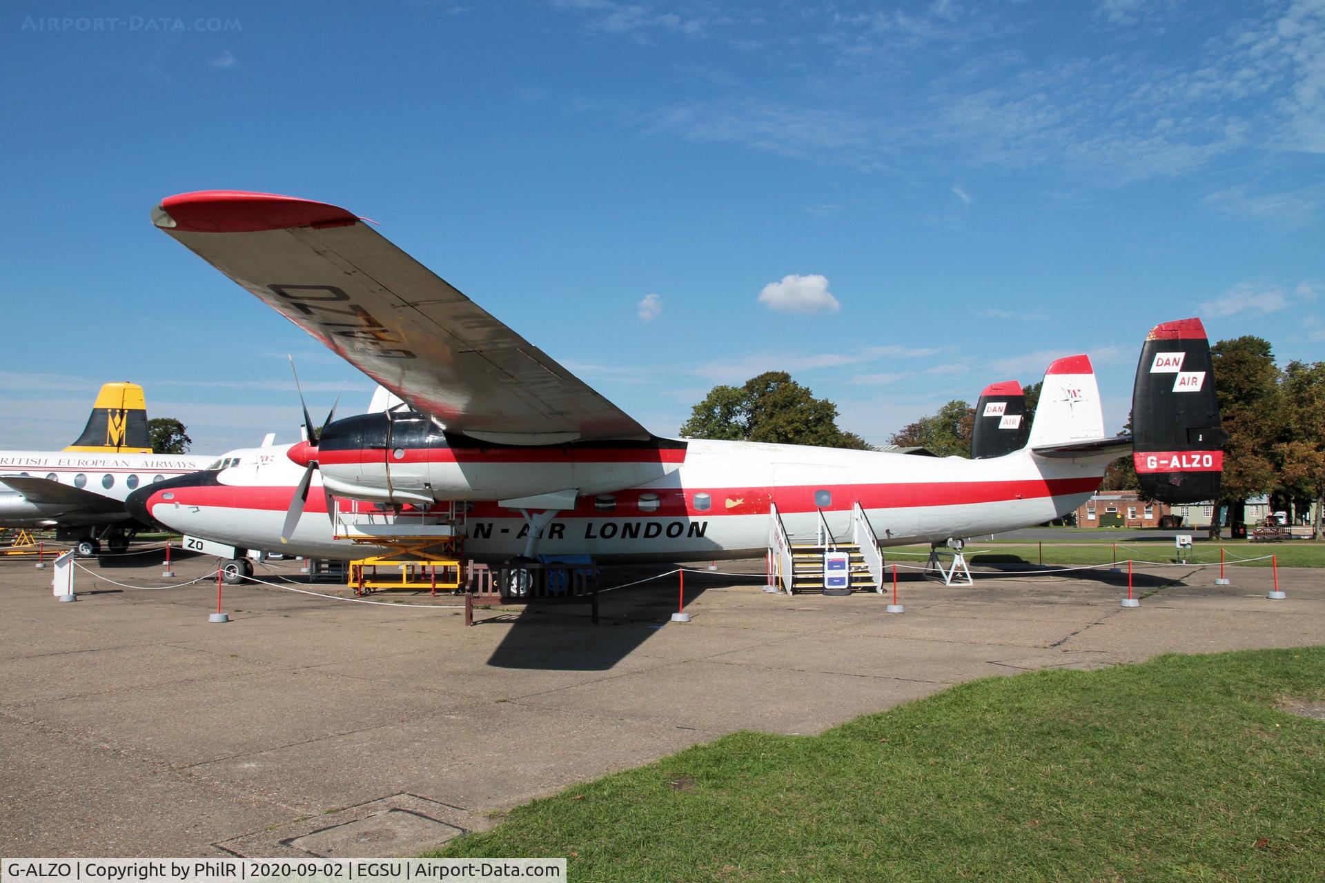 G-ALZO, 1950 Airspeed AS57 Ambassador 2 C/N 5226, Displayed by the Duxford Aviation Society