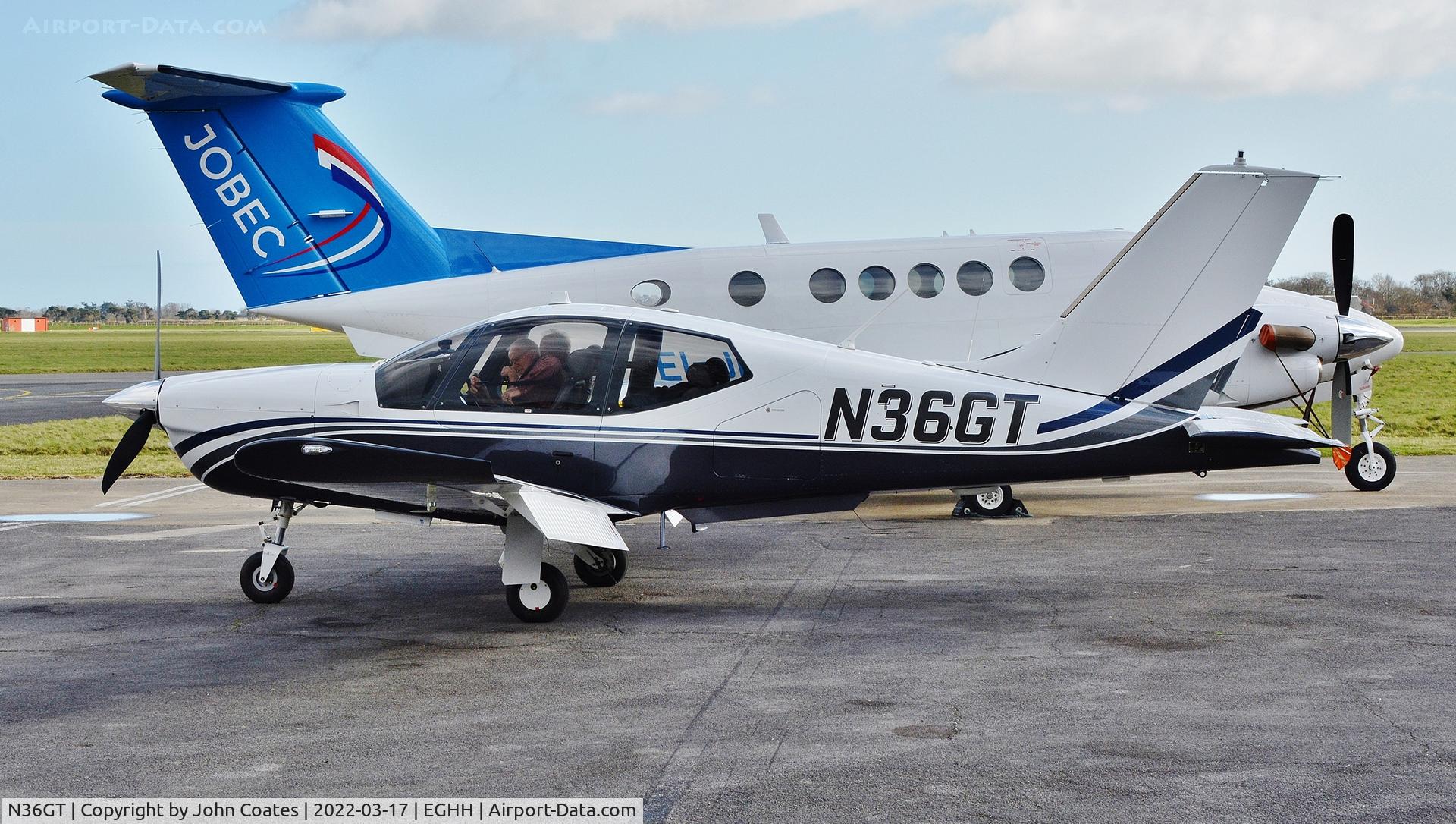 N36GT, 2000 Socata TB-20 Trinidad GT C/N 2027, Parked during short visit
