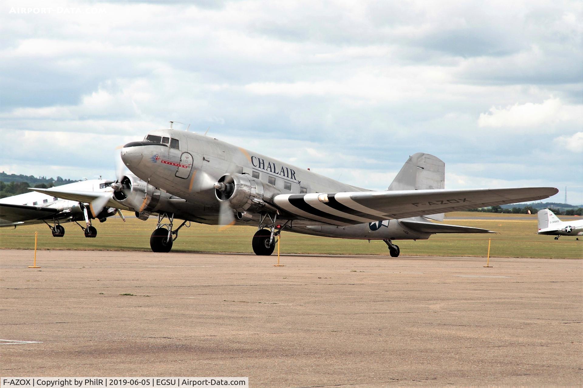 F-AZOX, 1945 Douglas DC-3C-S1C3G (C-47B-35-DK) C/N 16604, Flew at the Daks over Normandy celebration