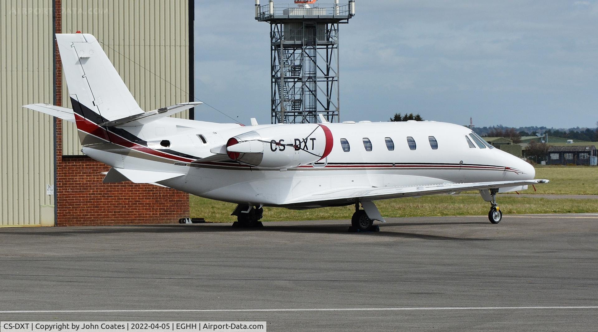 CS-DXT, 2008 Cessna 560XL Citation XLS C/N 560-5765, Parked at Technicair