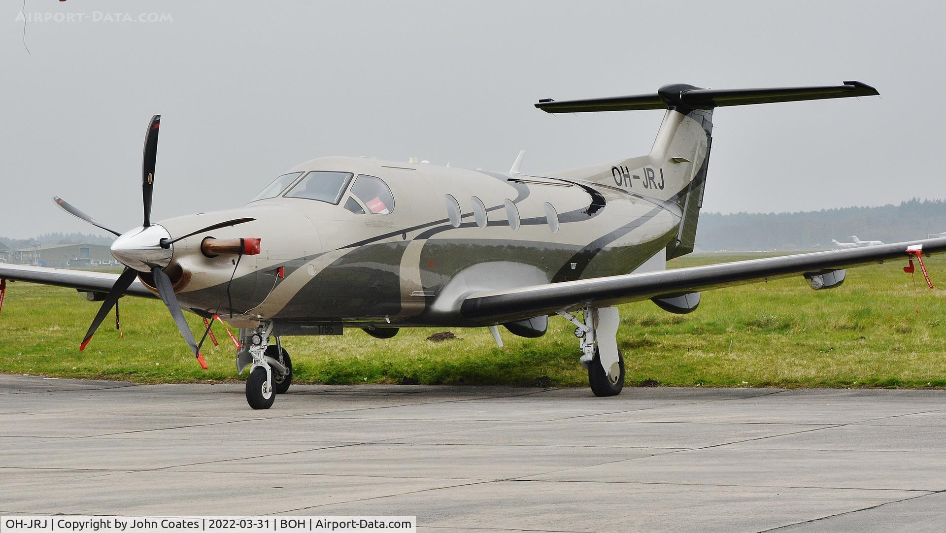 OH-JRJ, 2018 Pilatus PC-12/47E C/N 1796, At BAS to become N796G