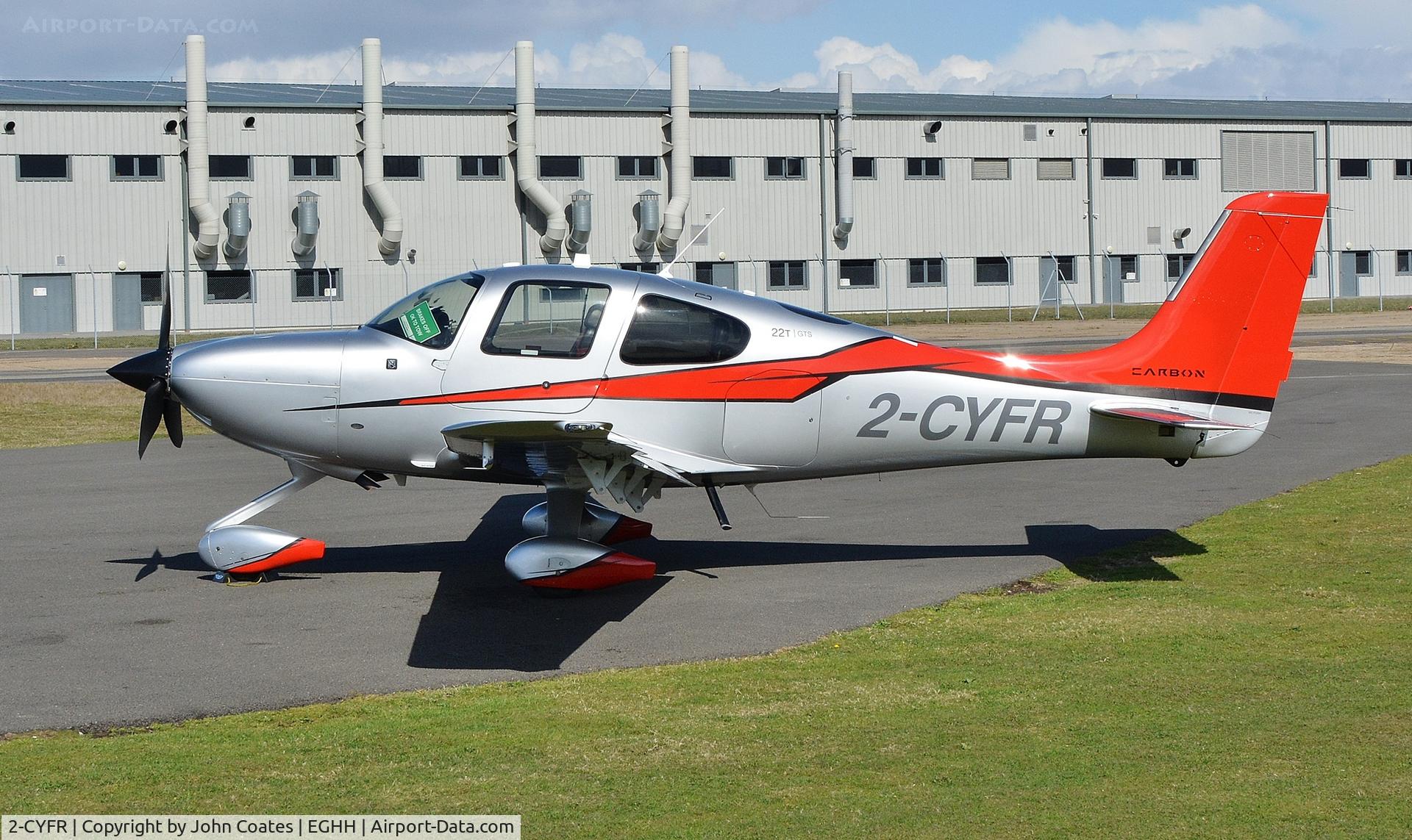 2-CYFR, 2015 Cirrus SR22T Perspective G5 C/N 1070, Visitor at Bliss Aviation