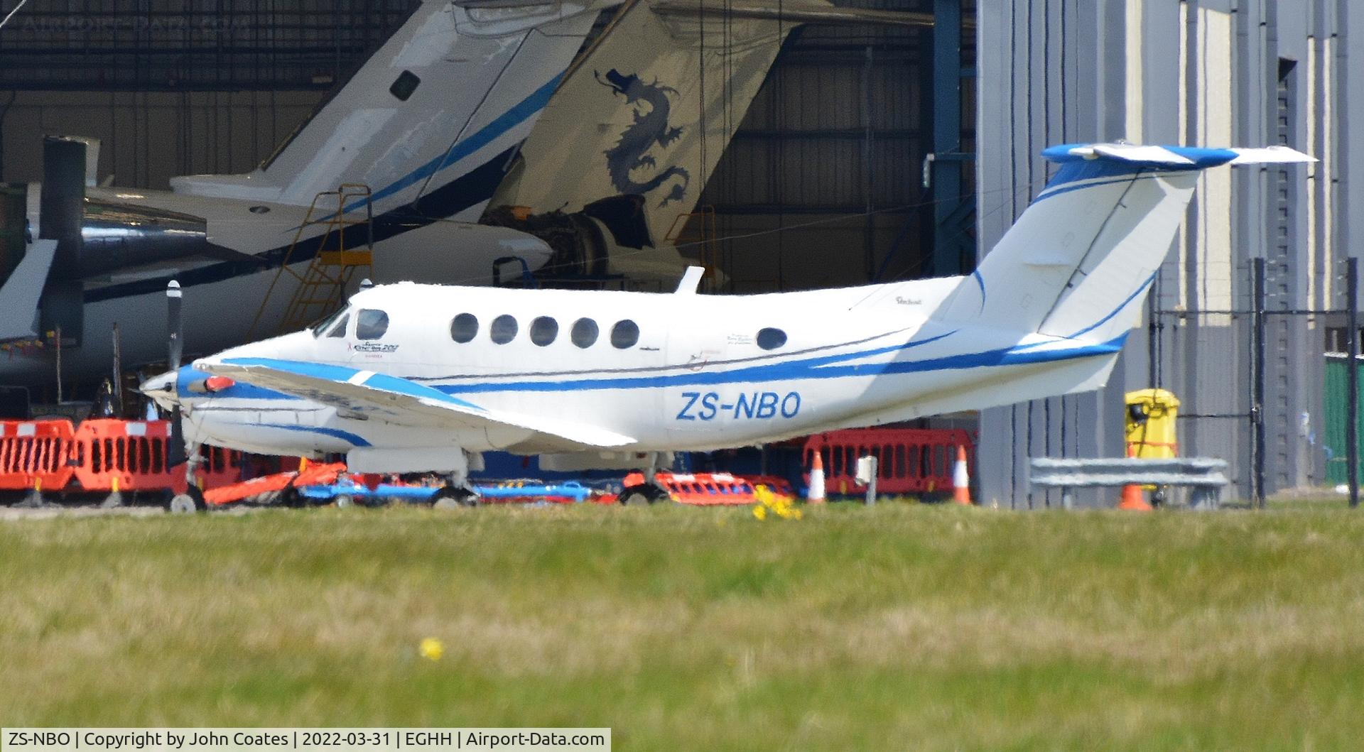 ZS-NBO, Beechcraft King Air 200 C/N BB-706, At Gama Aviation