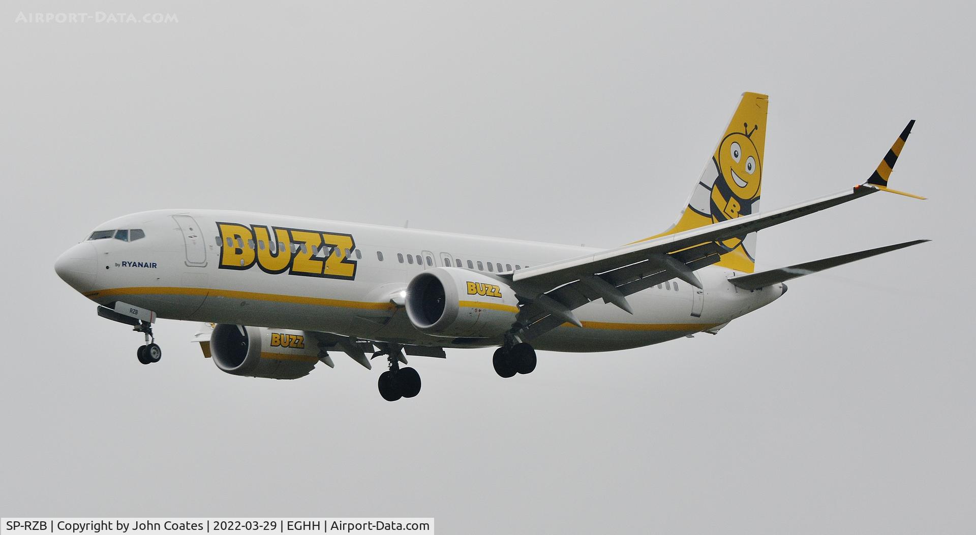 SP-RZB, 2019 Boeing 737-8-200 MAX C/N 62313, On approach to 26