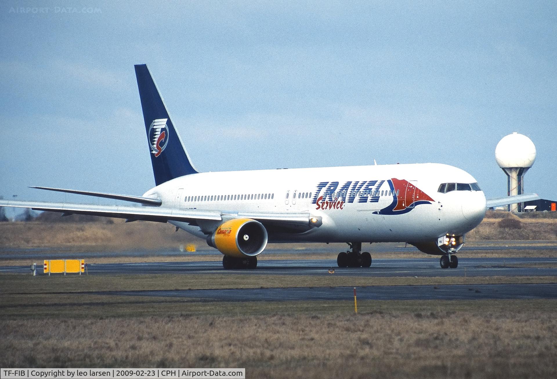 TF-FIB, 1991 Boeing 767-383/ER C/N 25365, Copenhagen 23.2.2009