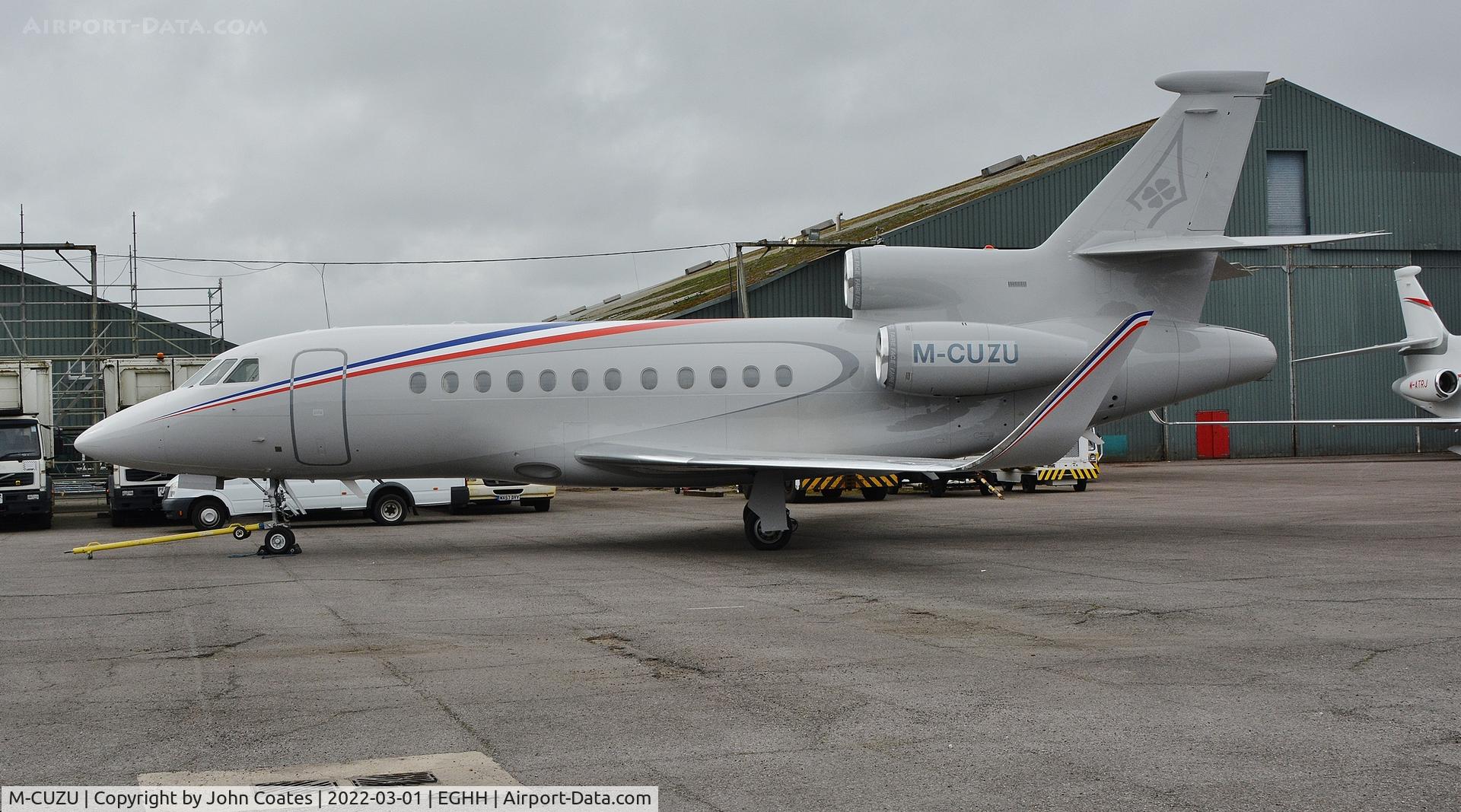 M-CUZU, 2001 Dassault Falcon 900EX C/N 95, At Thurston Aviation