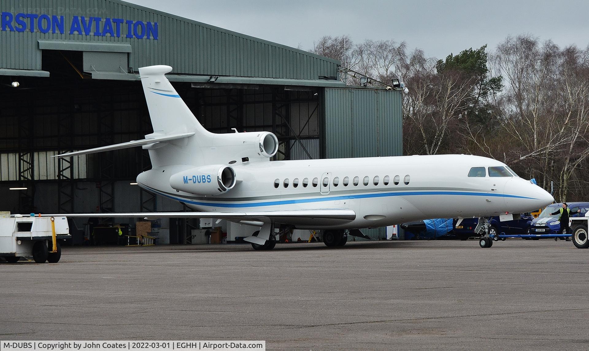 M-DUBS, 2015 Dassault Falcon 7X C/N 255, At Thurston Aviation