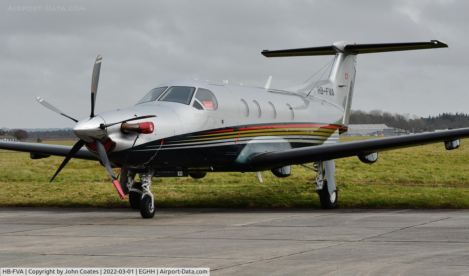 HB-FVA, 2007 Pilatus PC-12/47 C/N 833, Parked at BAS