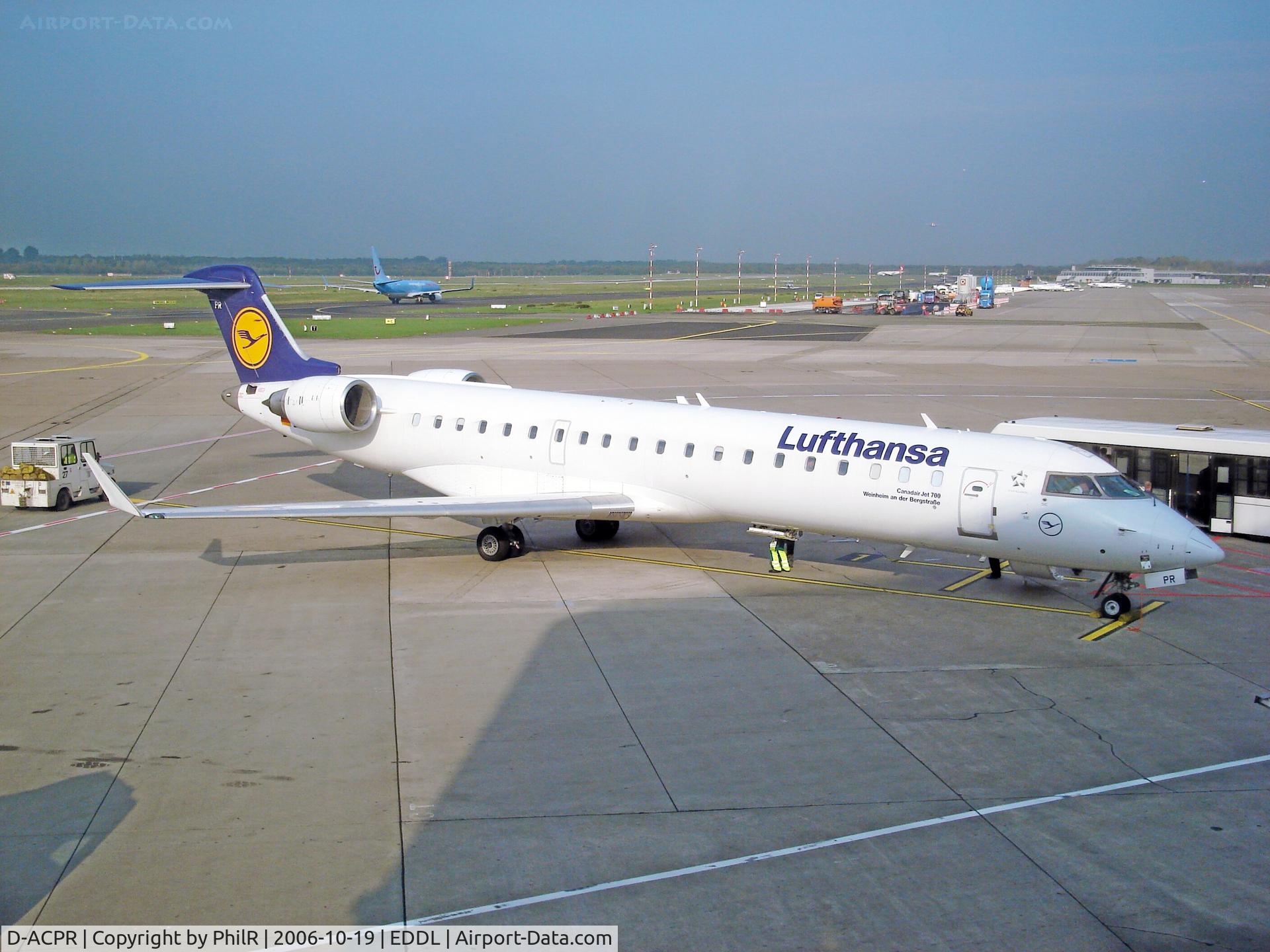 D-ACPR, 2003 Canadair CRJ-701ER (CL-600-2C10) Regional Jet C/N 10098, Withdrawn from use in 2015 at TUS