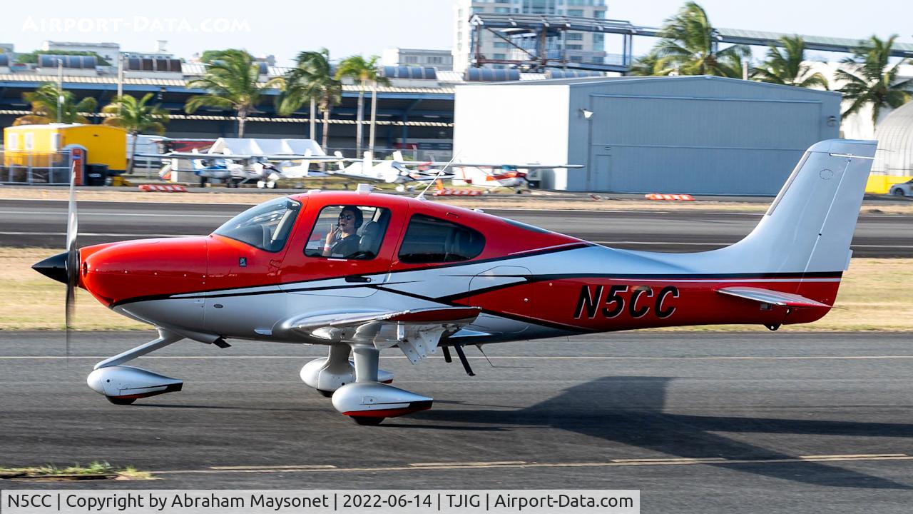 N5CC, Cirrus SR22T C/N 1701, New on data base