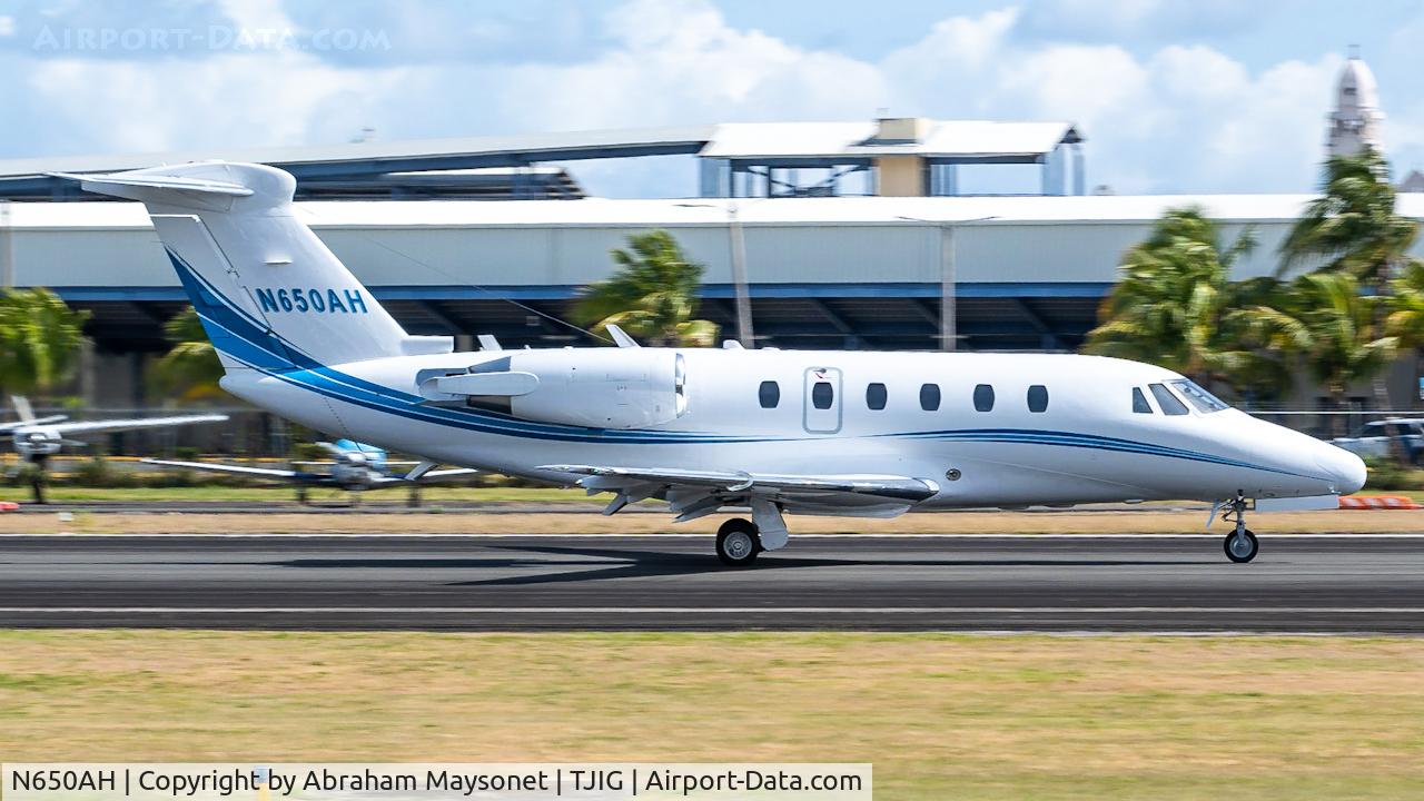 N650AH, 1987 Cessna 650 Citation III C/N 650-0139, Arriving from la Romana Dominican Republic