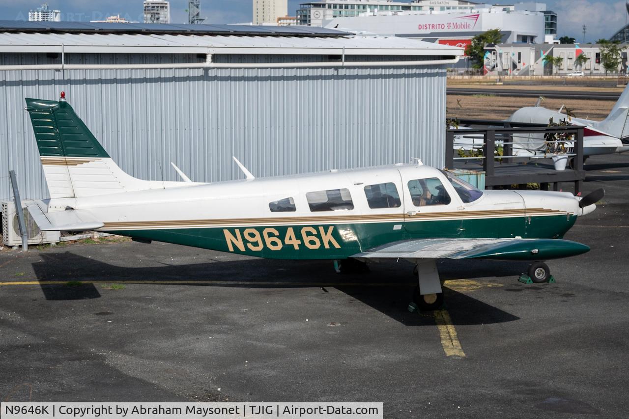 N9646K, 1976 Piper PA-32R-300 Cherokee Lance C/N 32R-7680236, Resting in TJIG Airport