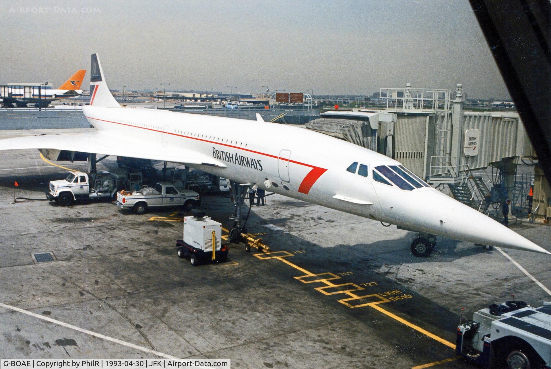 G-BOAE, 1977 Aerospatiale-BAC Concorde 1-102 C/N 100-012, Turnround at JFK