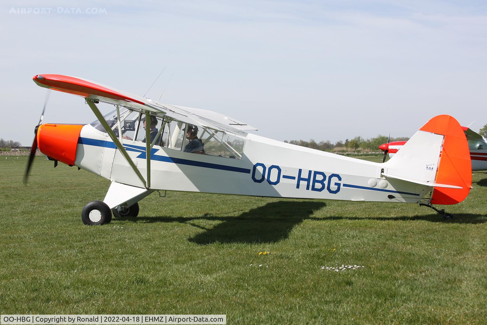 OO-HBG, Piper L-18C Super Cub (PA-18-95) C/N 18-3228, at ehmz